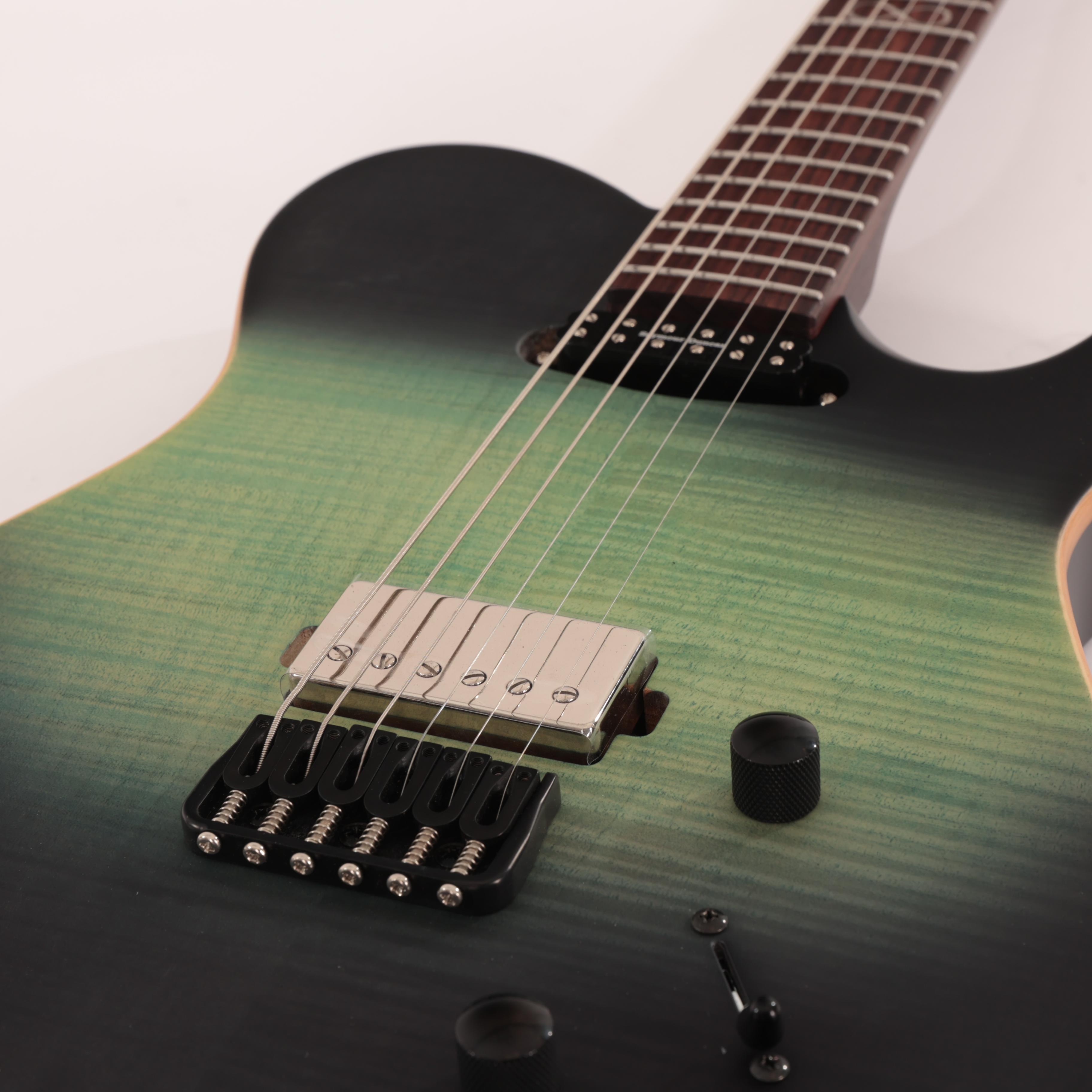 B Stock : Chapman Law Maker Legacy Baritone Electric Guitar in Ocean Moss Blue Rosewood Neck 342 - LMKB-LGY-O-20342 (8).jpg