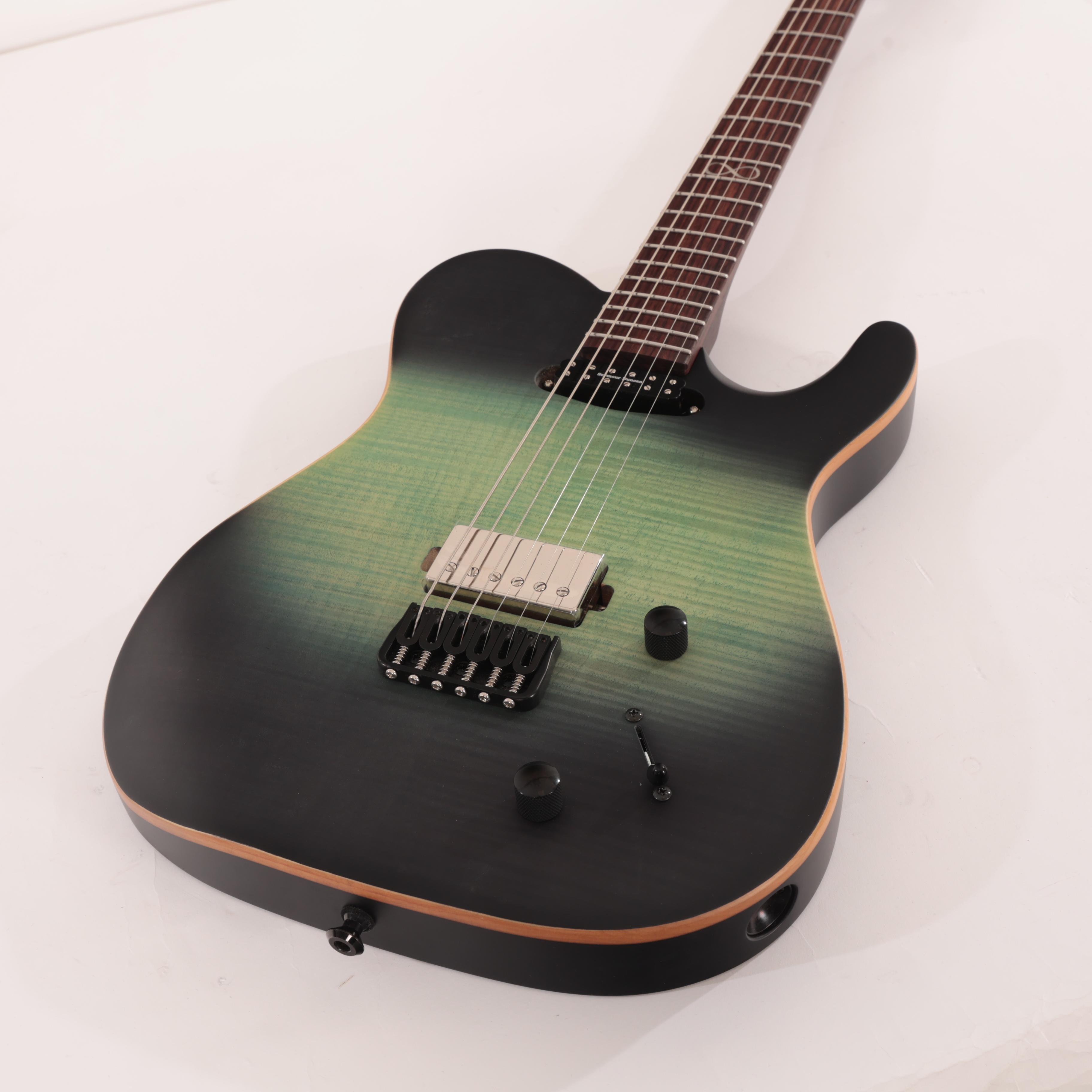 B Stock : Chapman Law Maker Legacy Baritone Electric Guitar in Ocean Moss Blue Rosewood Neck 342 - LMKB-LGY-O-20342 (7).jpg