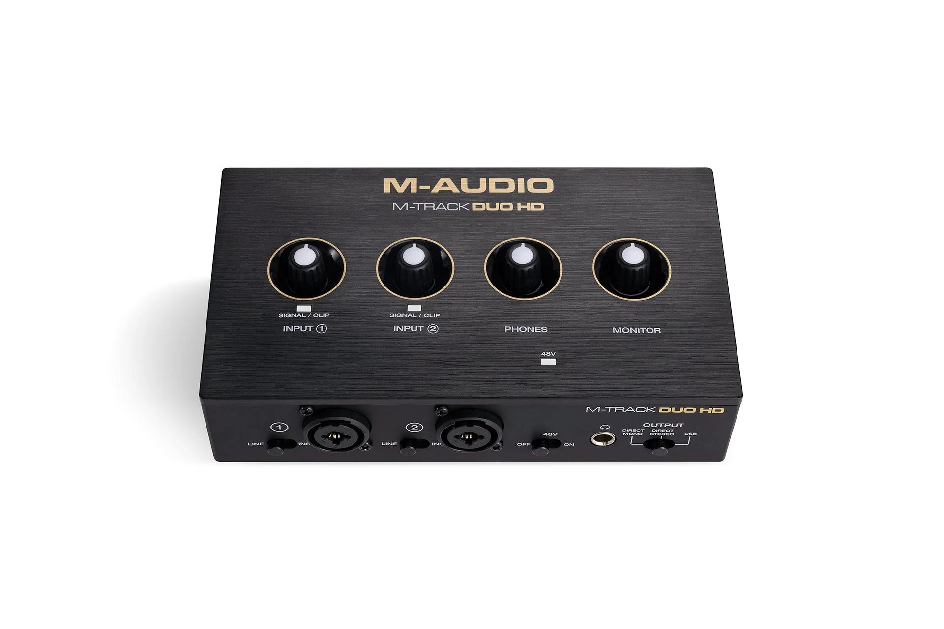 M-Audio M-Track Duo HD Producer Pack with Condenser Mic & Closed-back Headphones - MTRACKDUOHDPACK (5).jpg