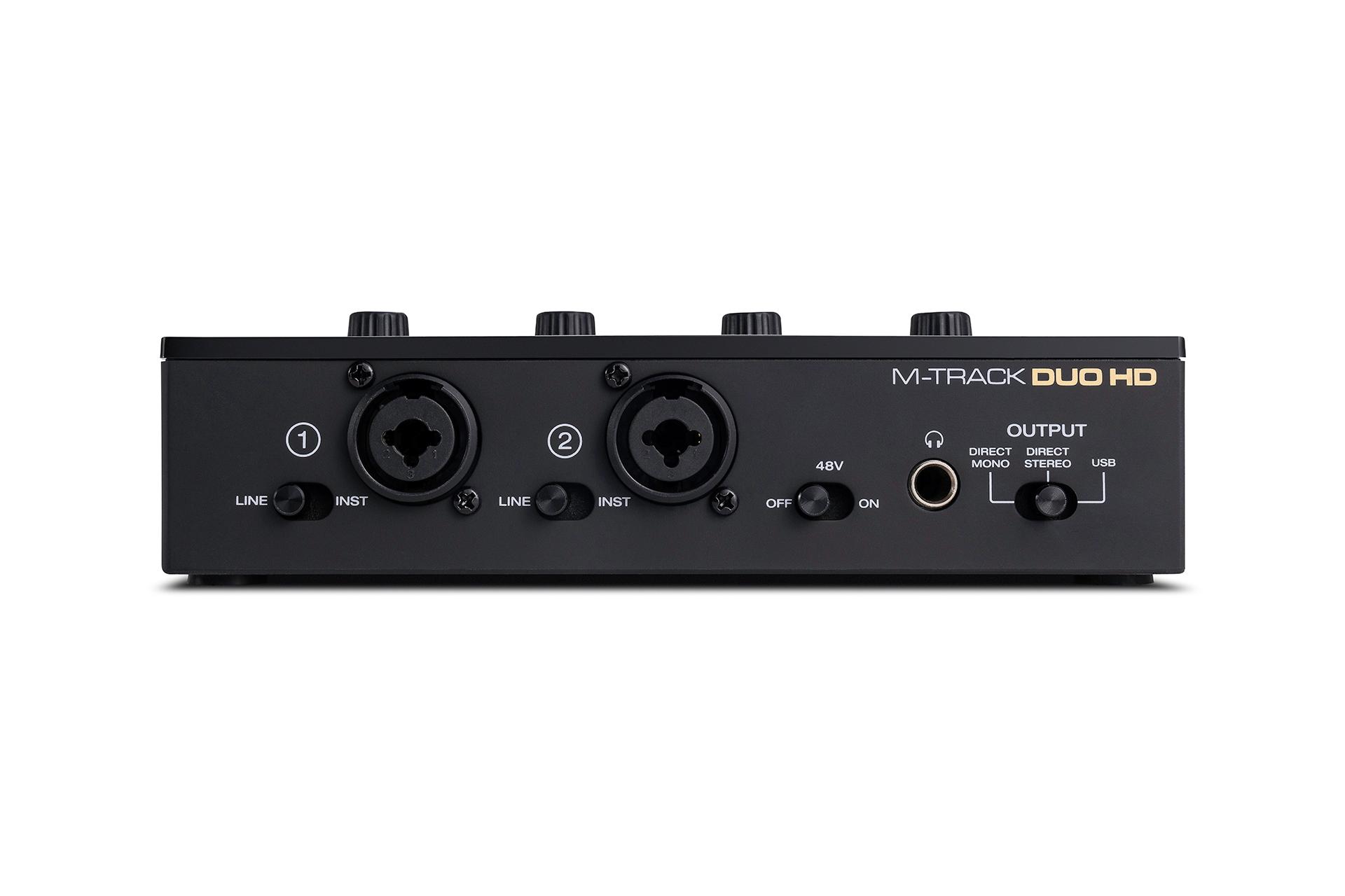 M-Audio M-Track Duo HD Producer Pack with Condenser Mic & Closed-back Headphones - MTRACKDUOHDPACK (7).jpg