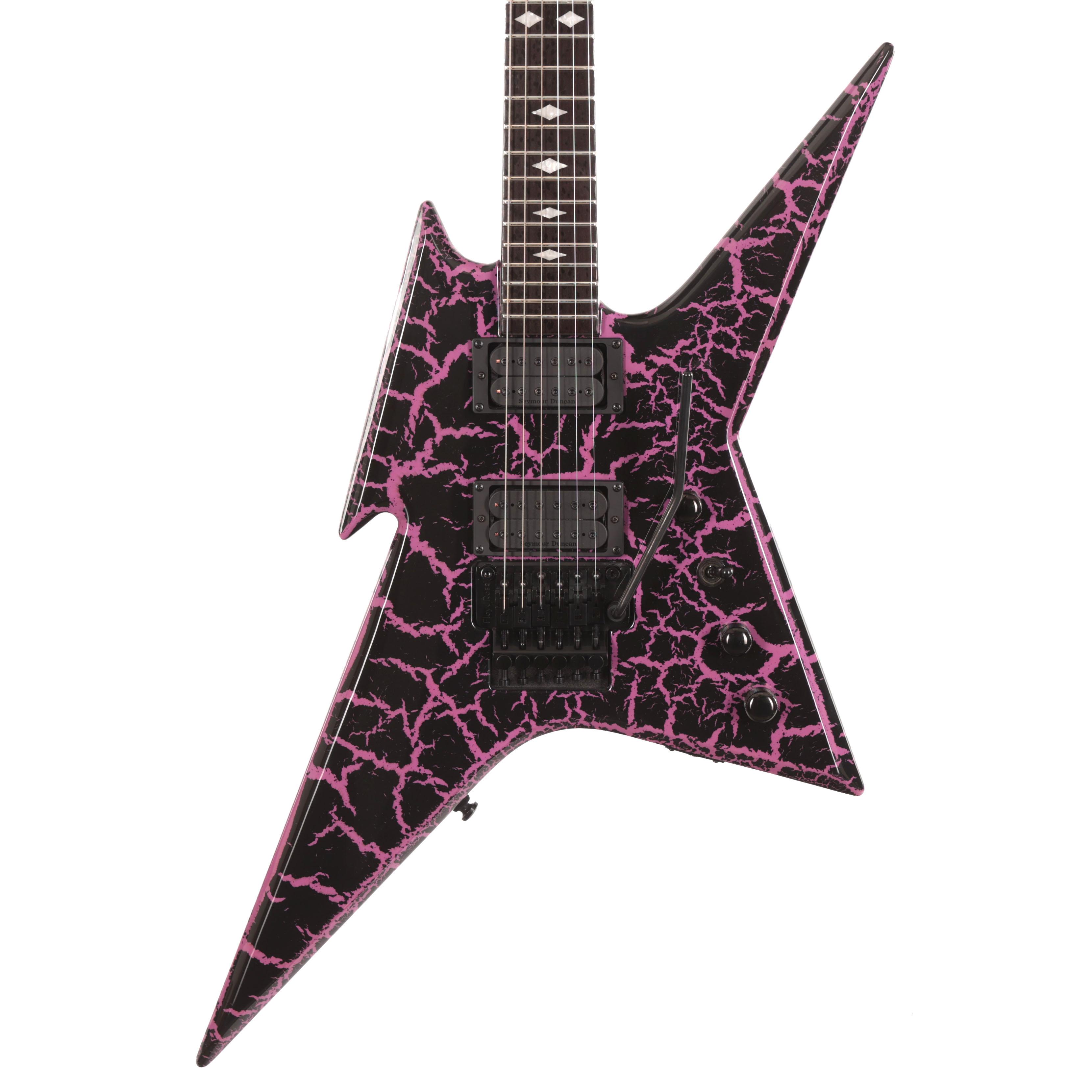 BC Rich Ironbird MK1 Legacy Floyd Rose Guitar in Purple Crackle - IRONMK1LPC (12).jpg