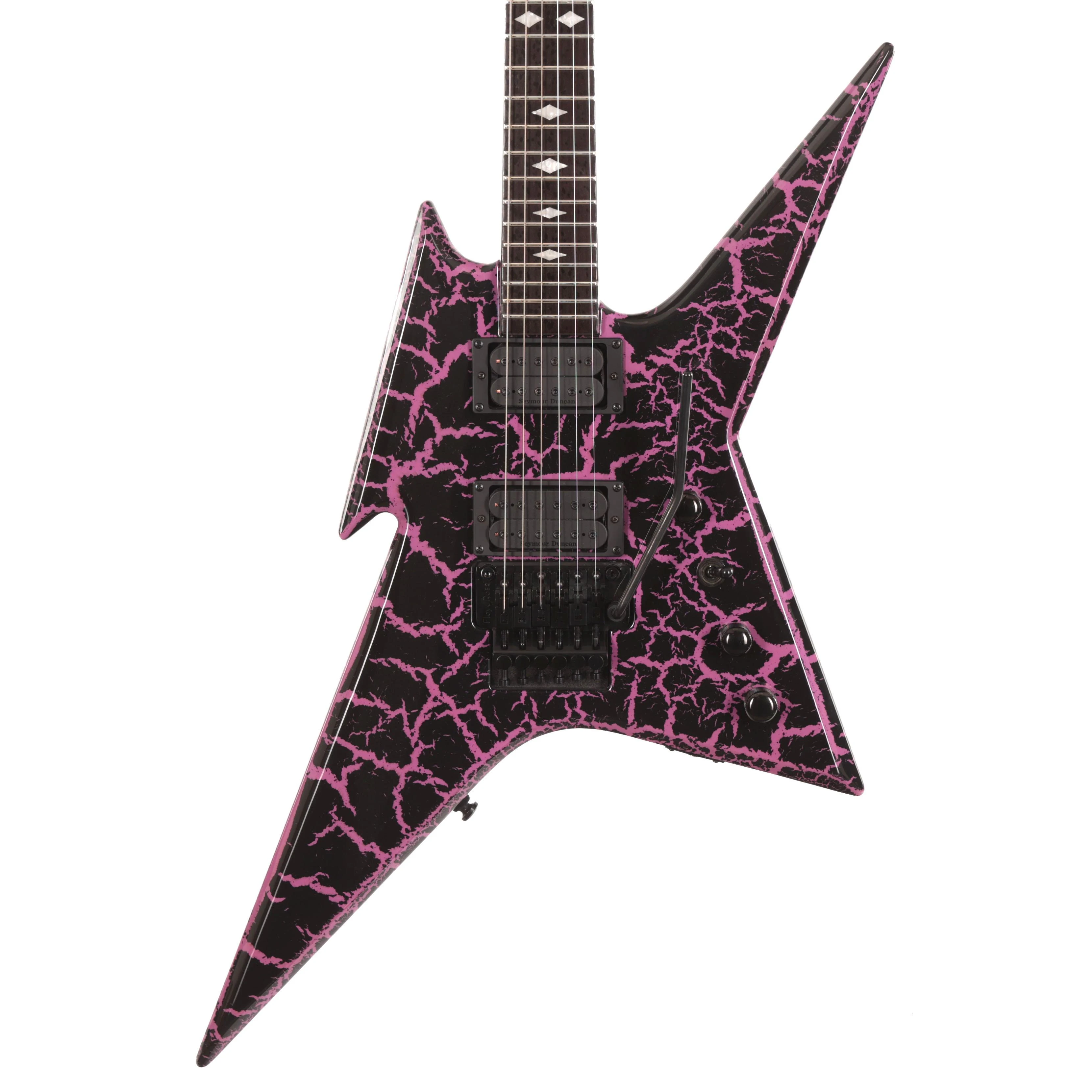 BC Rich Ironbird MK1 Legacy Floyd Rose Guitar in Purple Crackle - IRONMK1LPC (12).jpg