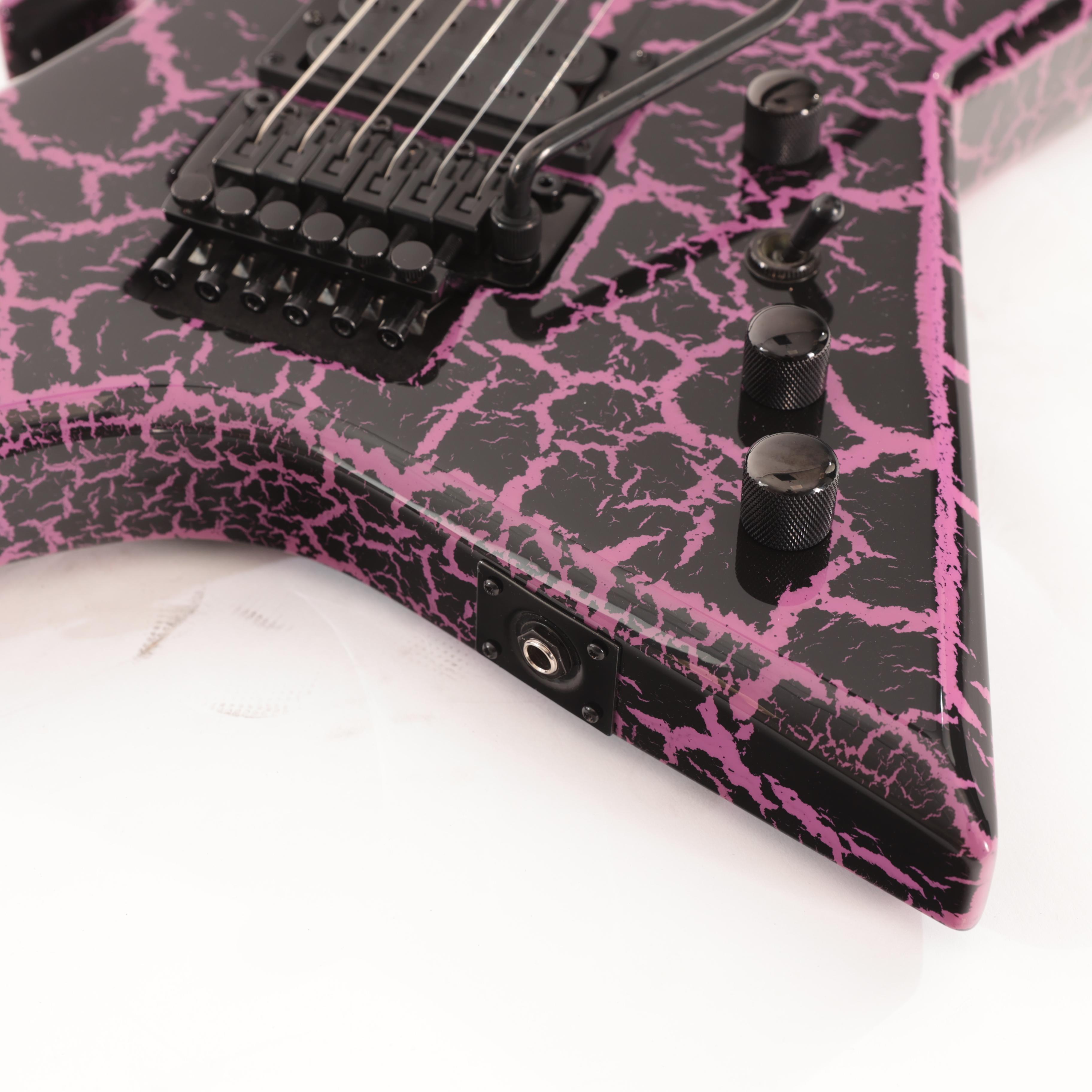 BC Rich Ironbird MK1 Legacy Floyd Rose Guitar in Purple Crackle - IRONMK1LPC (7).jpg