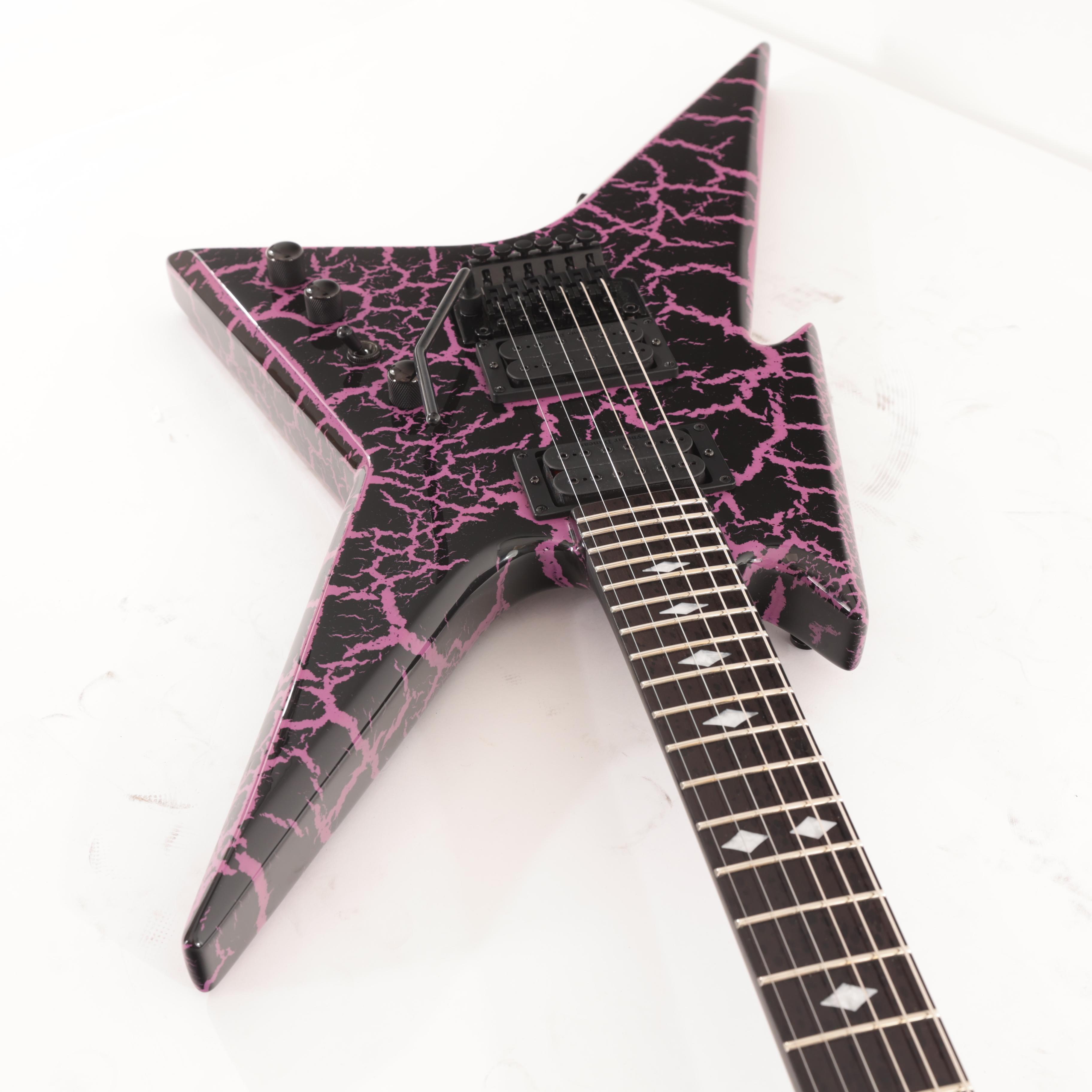 BC Rich Ironbird MK1 Legacy Floyd Rose Guitar in Purple Crackle - IRONMK1LPC (8).jpg