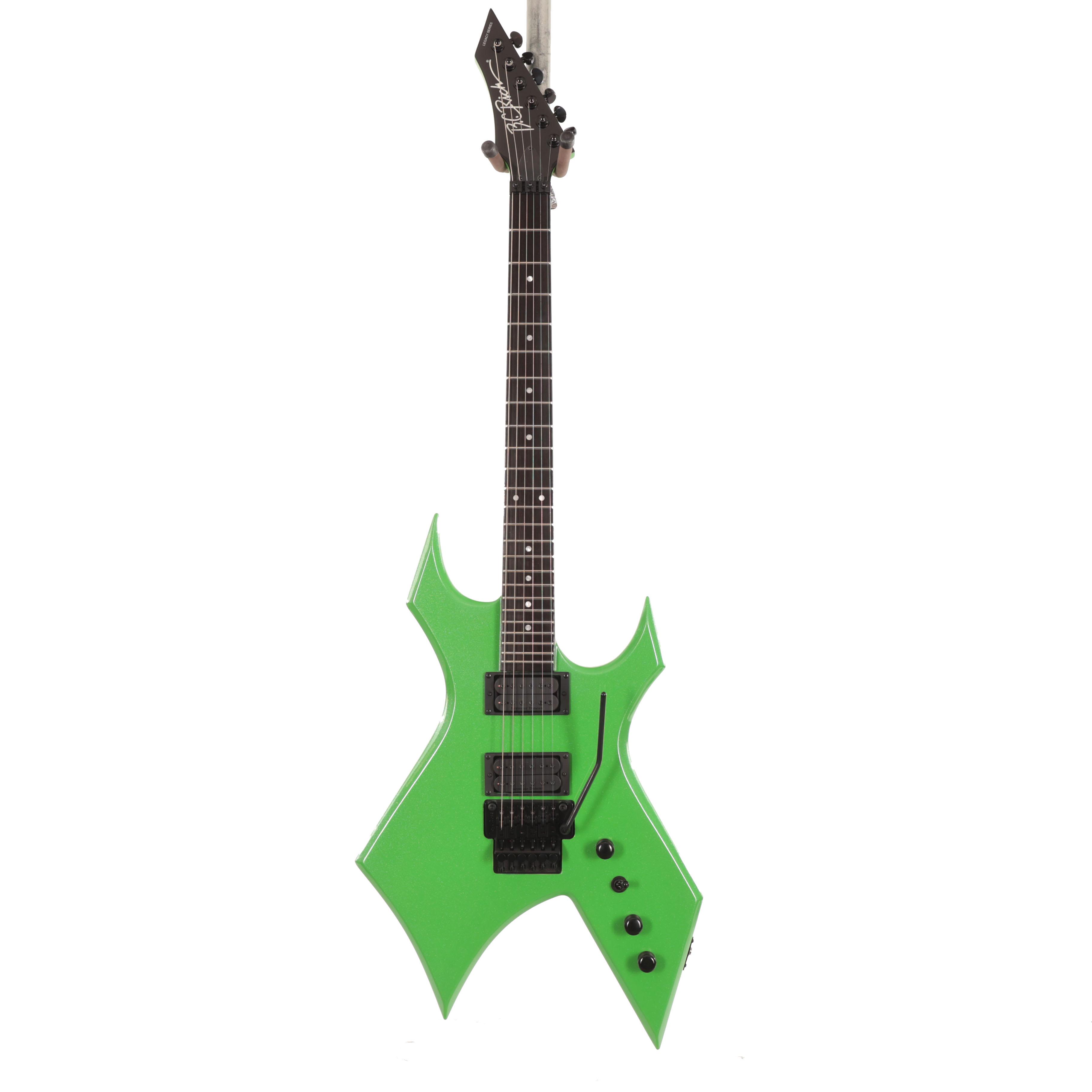 BC Rich Warlock Legacy Floyd Rose Guitar in Green Pearl - WARLEGACYNFGP (3).jpg