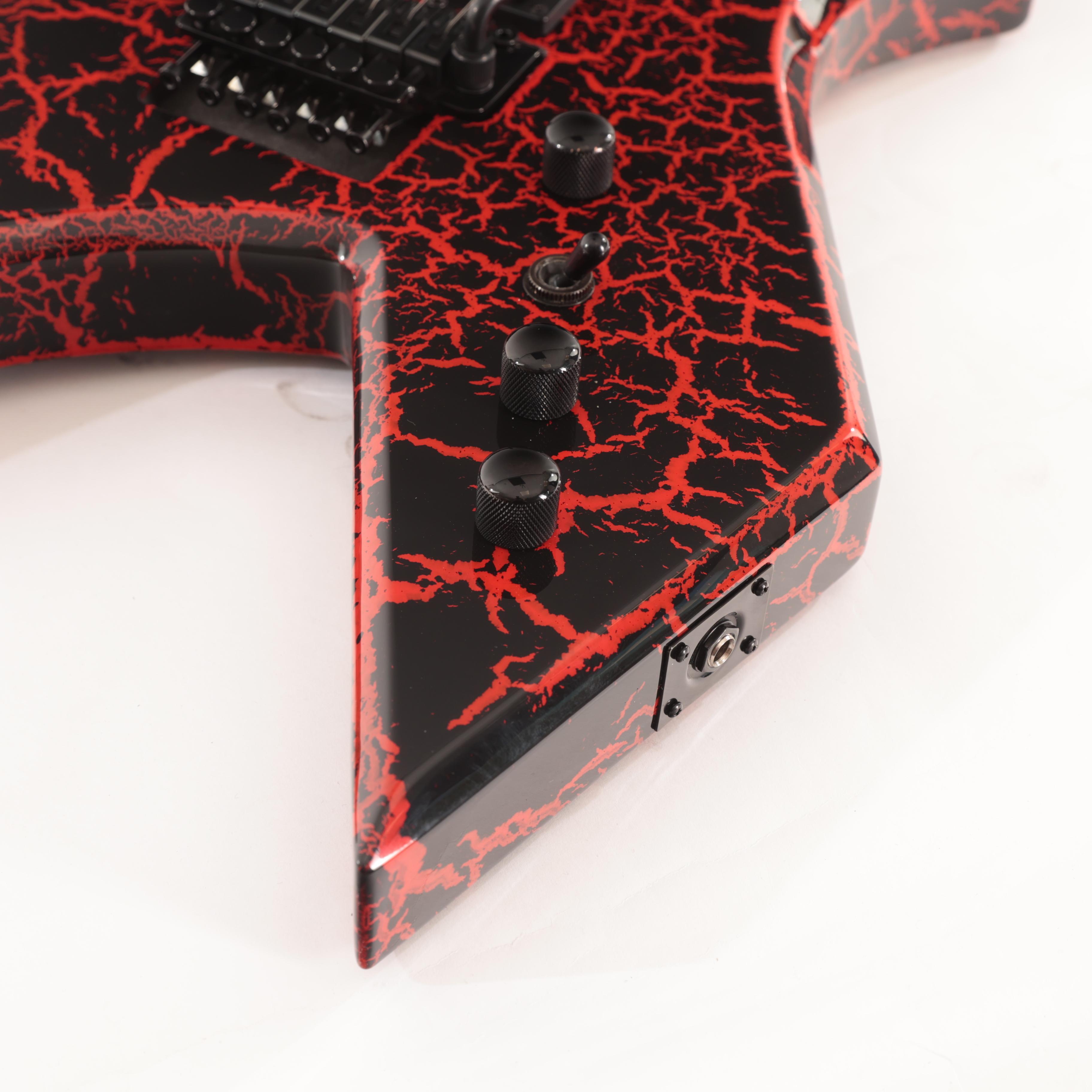 BC Rich Warlock Legacy Floyd Rose Guitar in Red Crackle - WARLEGACYNFRCR (8).jpg
