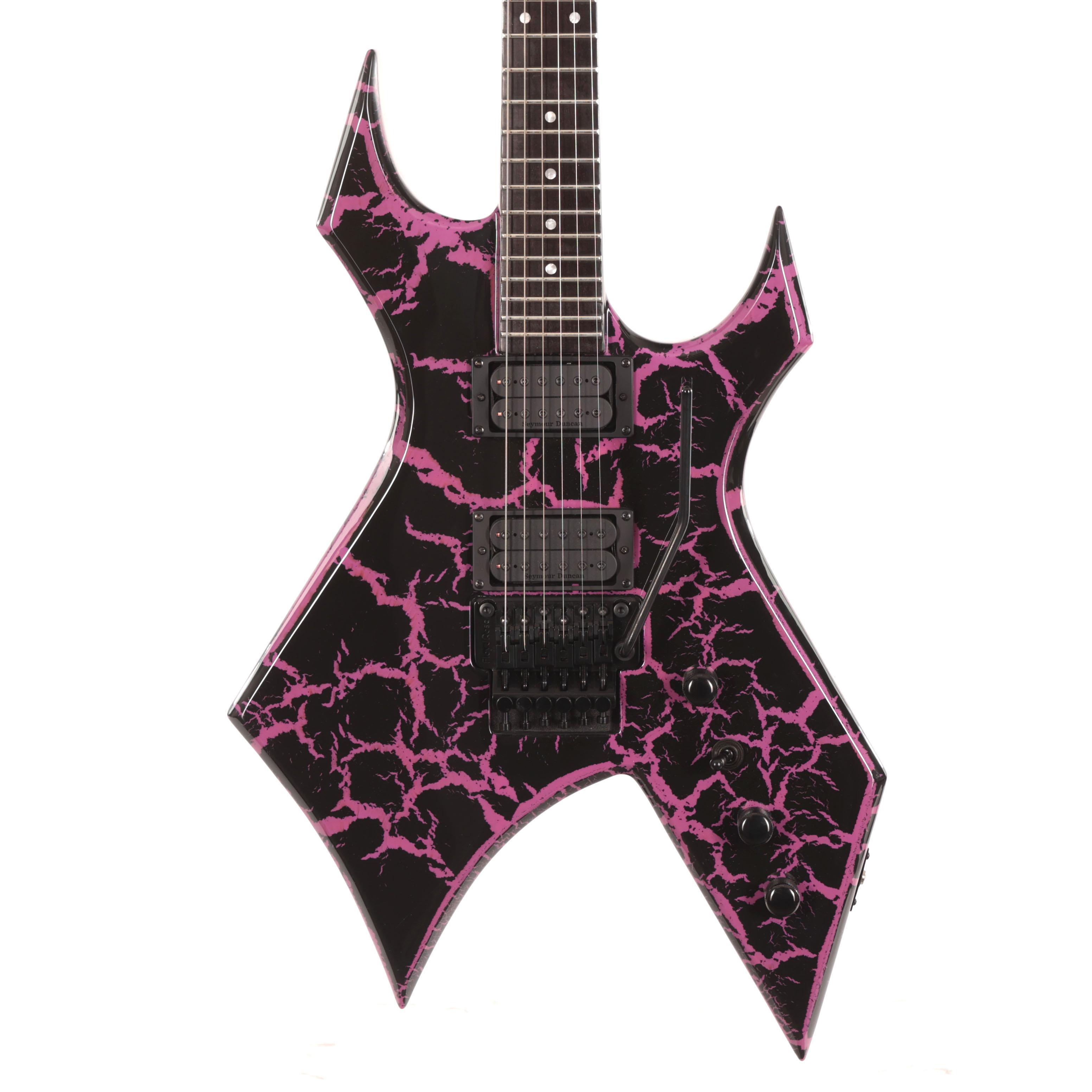 BC Rich Warlock Legacy Floyd Rose Guitar in Purple Crackle - WARLEGACYNFGPC (2).jpg