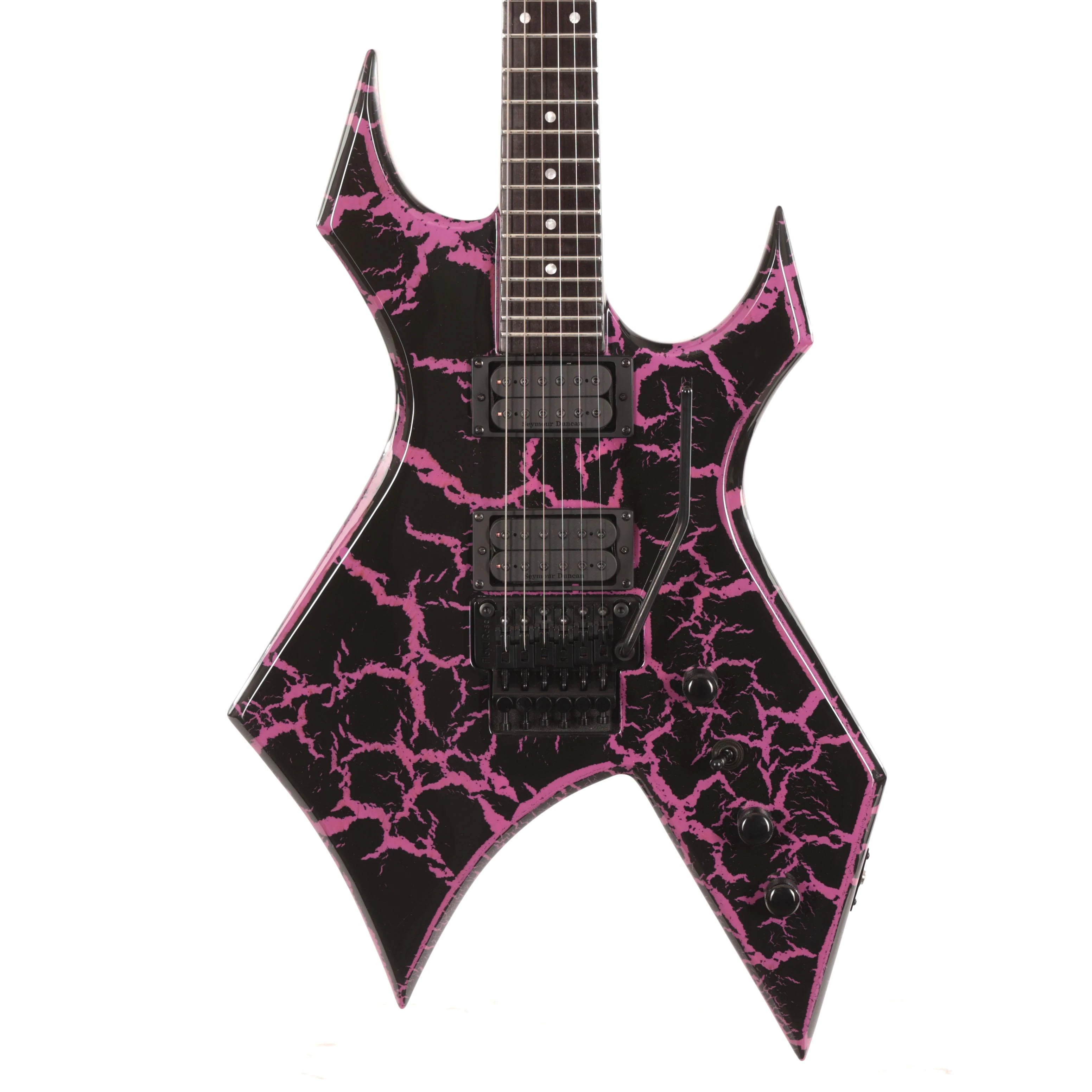 BC Rich Warlock Legacy Floyd Rose Guitar in Purple Crackle - WARLEGACYNFGPC (2).jpg