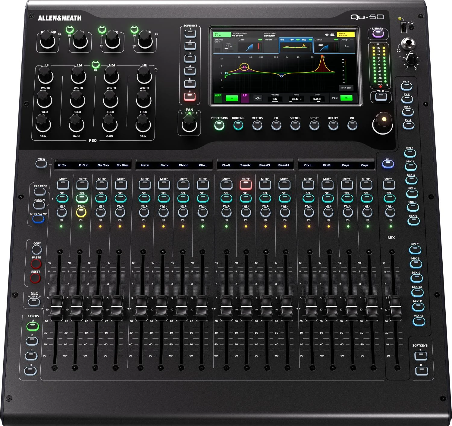 Allen & Heath Qu-5D Dante Digital Mixer  - QU5D (1).jpg