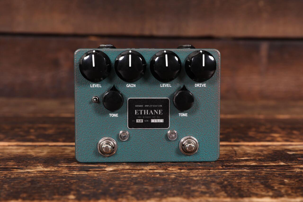 Browne Amplification Ethane Andertons Music Co. Dual Overdrive Pedal - Browne_Ethane_Andertons-1_compressed.jpg