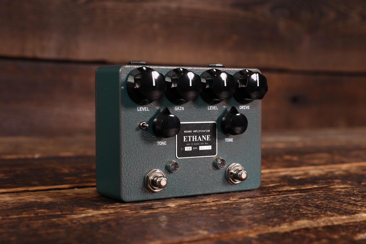 Browne Amplification Ethane Andertons Music Co. Dual Overdrive Pedal - Browne_Ethane_Andertons-2_compressed.jpg
