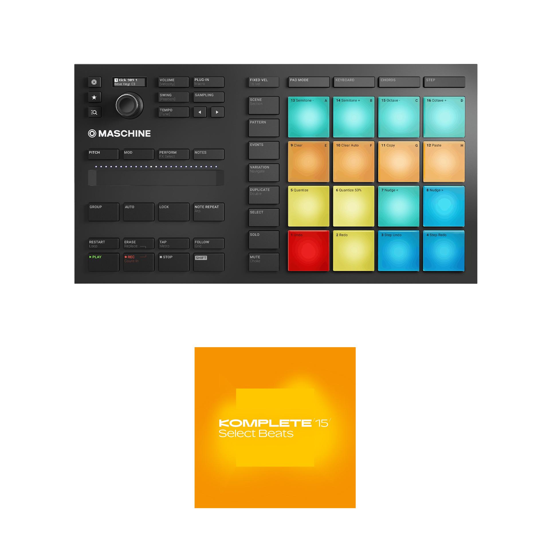 Native Instruments Maschine Mikro MK3 With Komplete Select 15 Beats - _BUN-MIKRO-BEATS1.jpg
