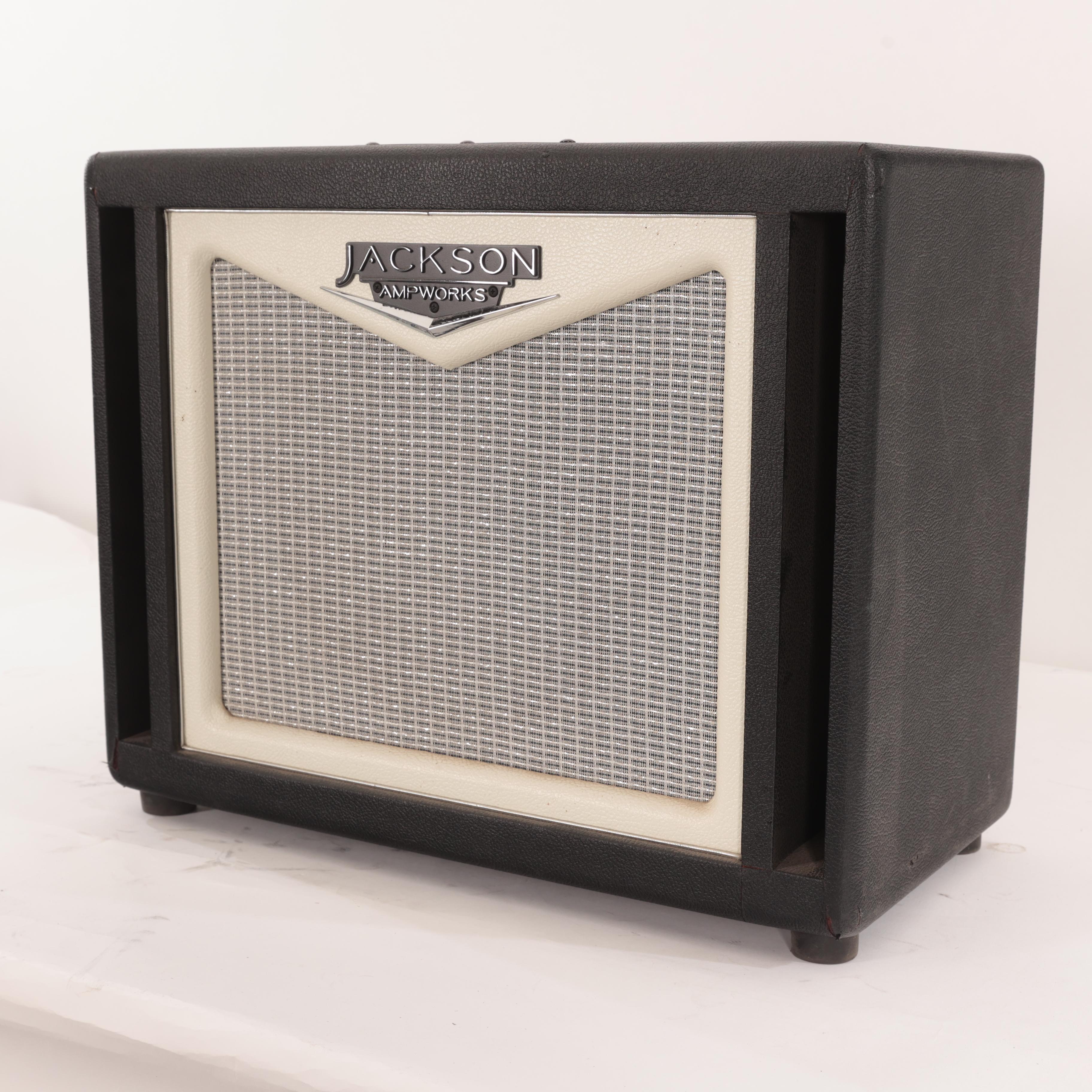 Second Hand Jackson Audio Ampworks Atlantic 3.0 & Dual Ported 1x12 Cab in Black & Cream 027 - SH-122-1027 (9).jpg
