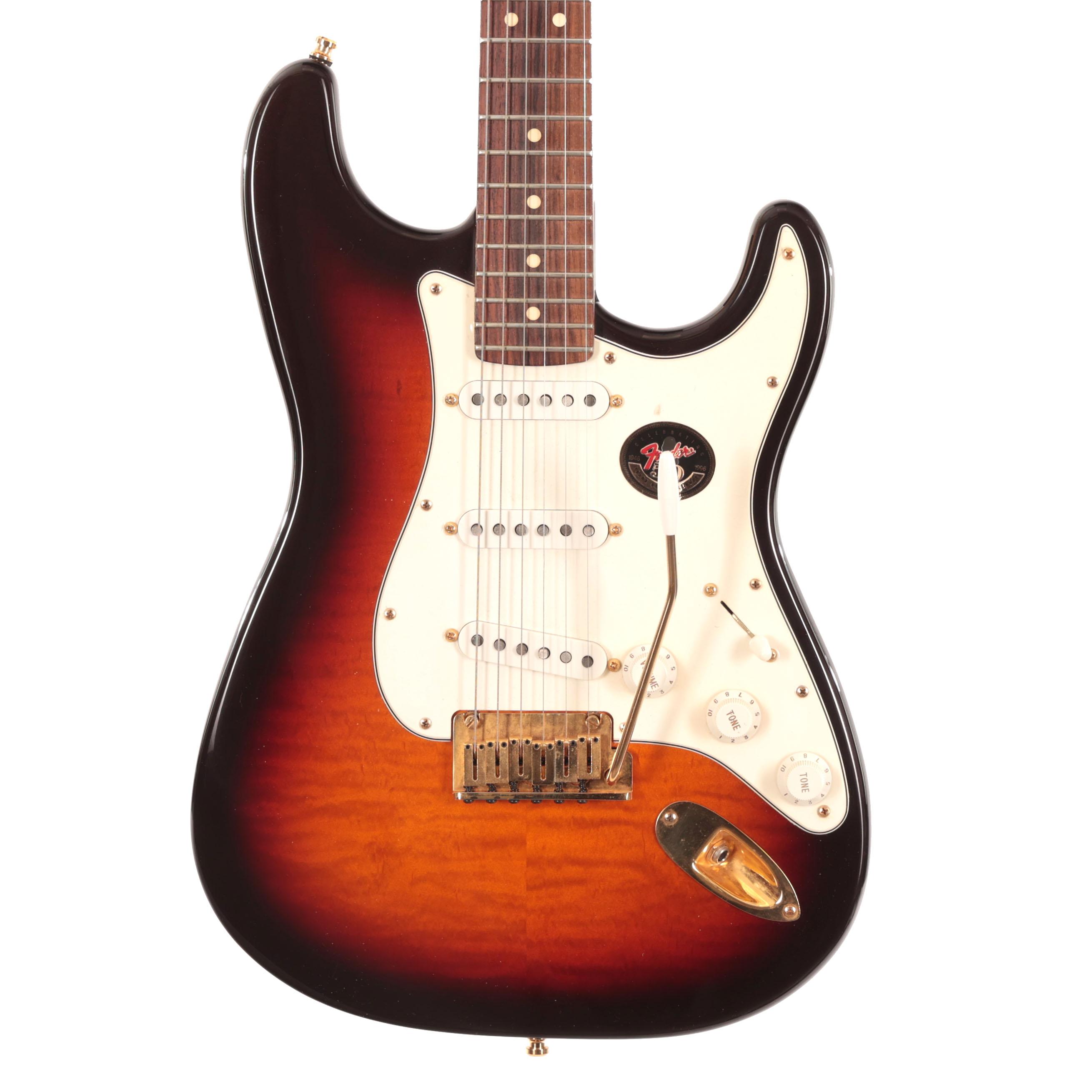 Second Hand Fender Stratocaster 50th Anniversary Limited Edition Flame Top 613 - SH-141-4613 (2).jpg