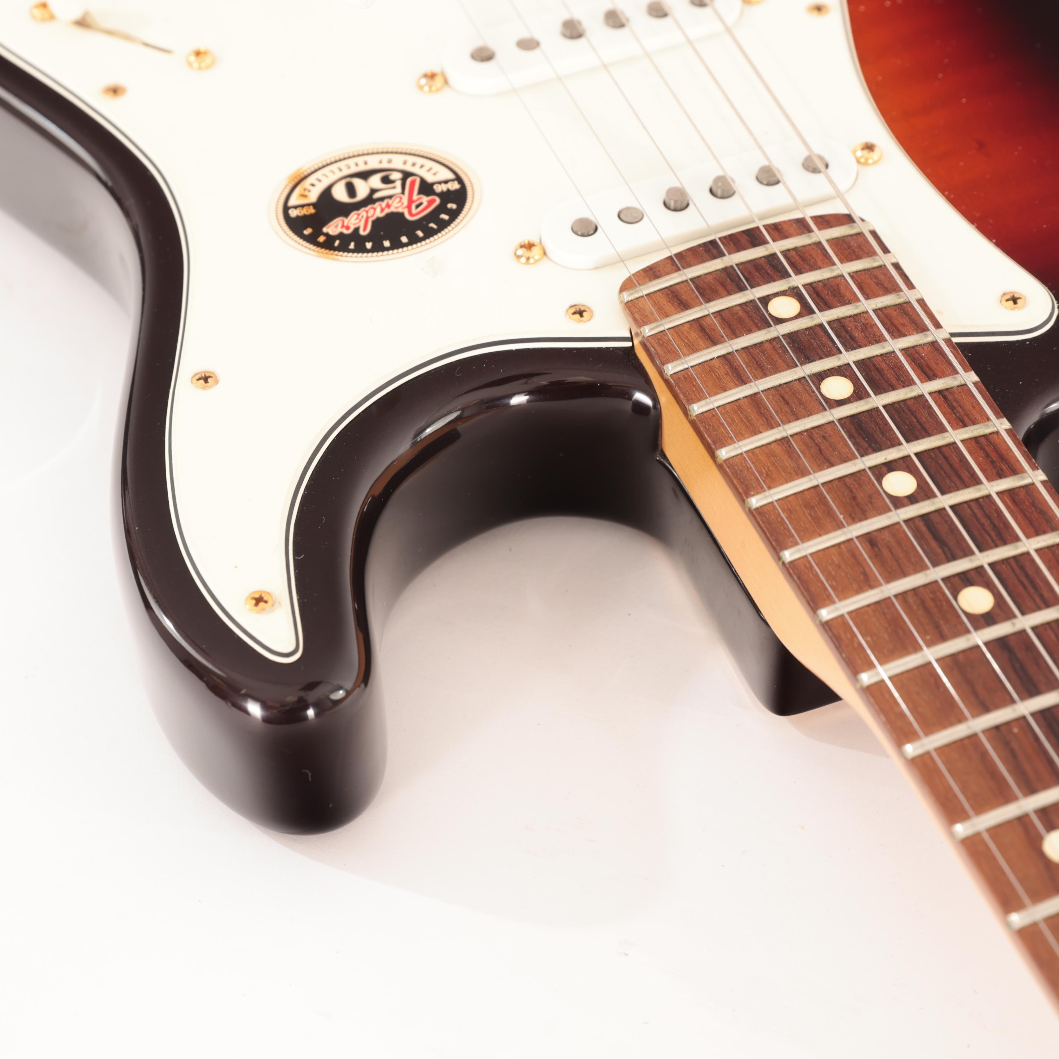 Second Hand Fender Stratocaster 50th Anniversary Limited Edition Flame Top 613 - SH-141-4613 (13).jpg