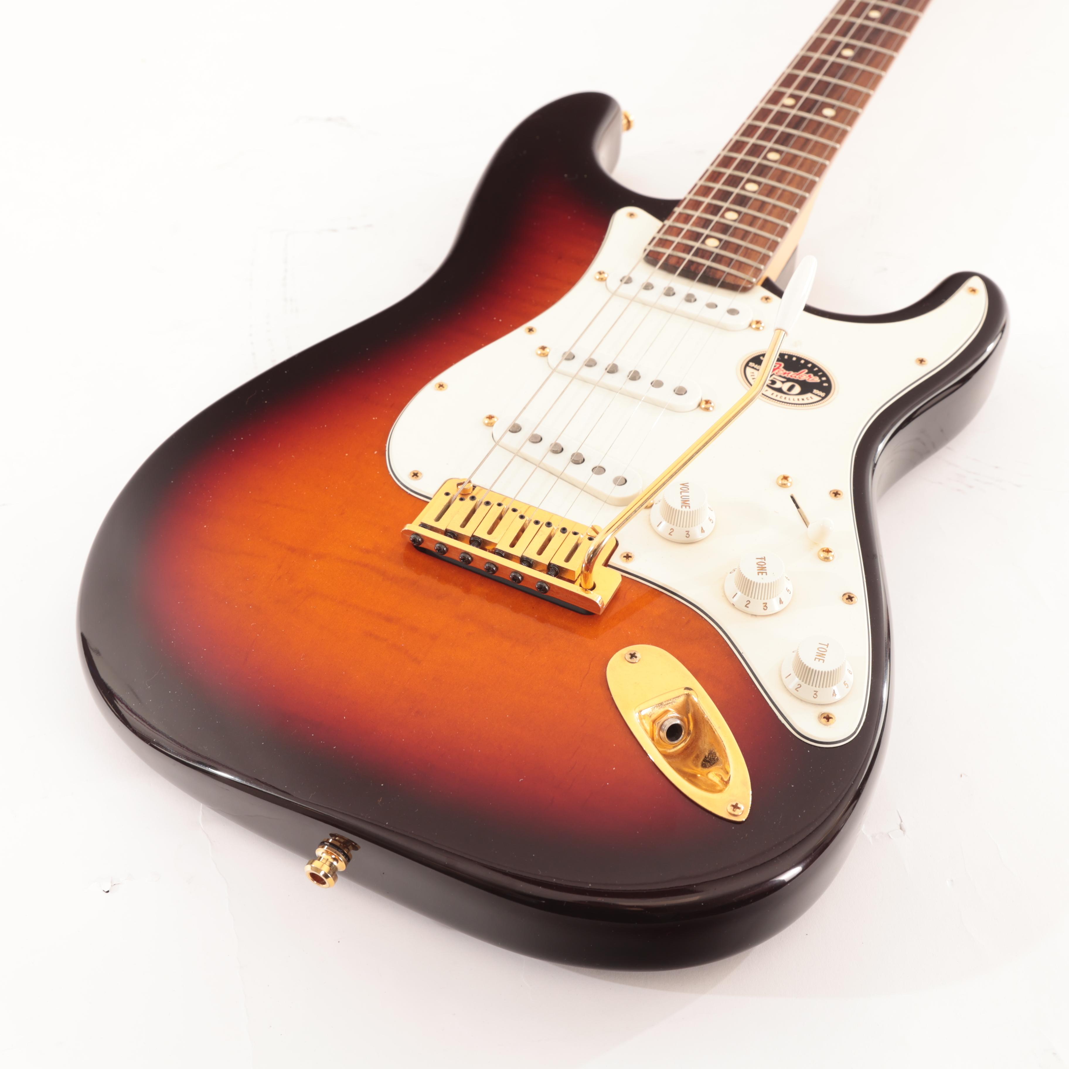Second Hand Fender Stratocaster 50th Anniversary Limited Edition Flame Top 613 - SH-141-4613 (9).jpg