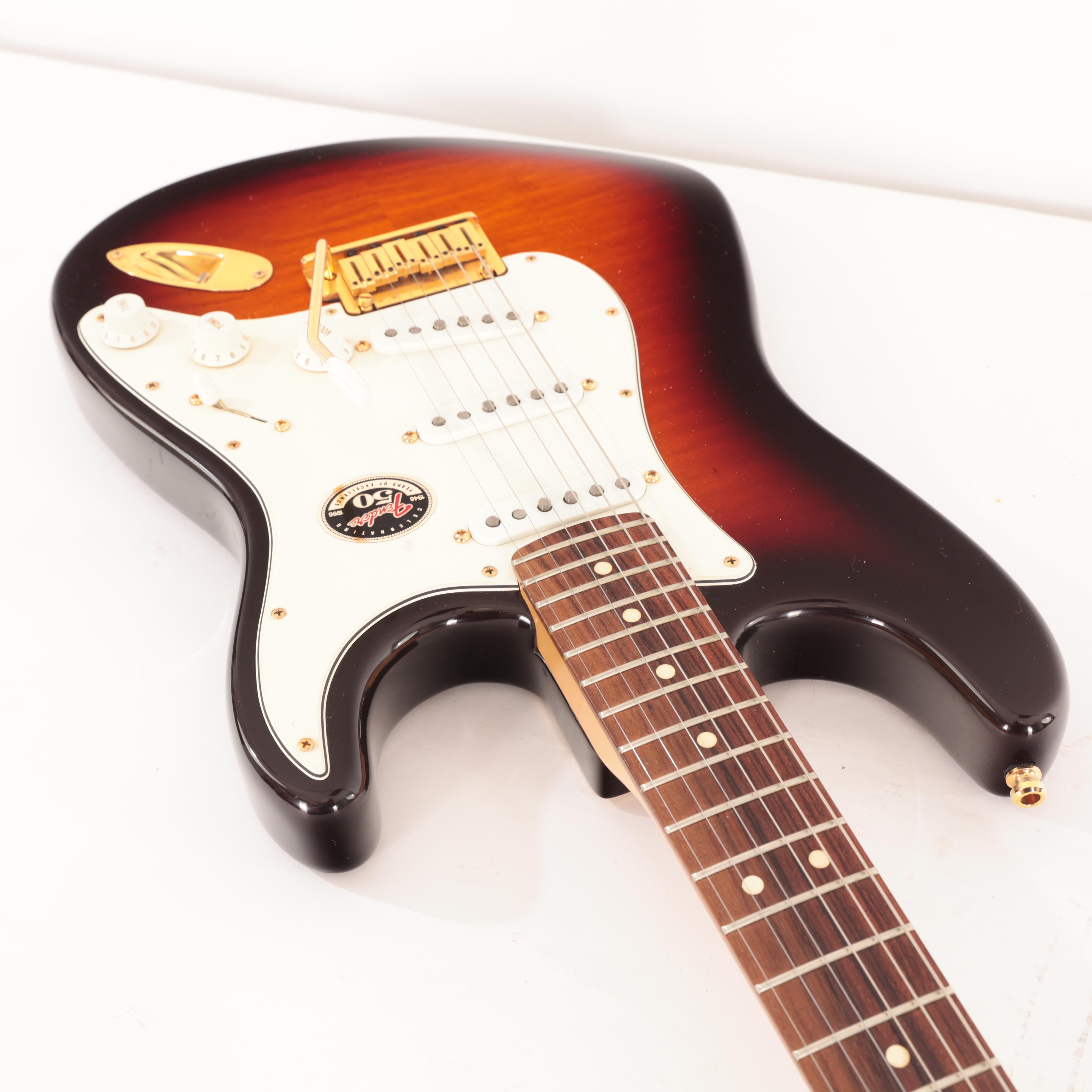 Second Hand Fender Stratocaster 50th Anniversary Limited Edition Flame Top 613 - SH-141-4613 (12).jpg