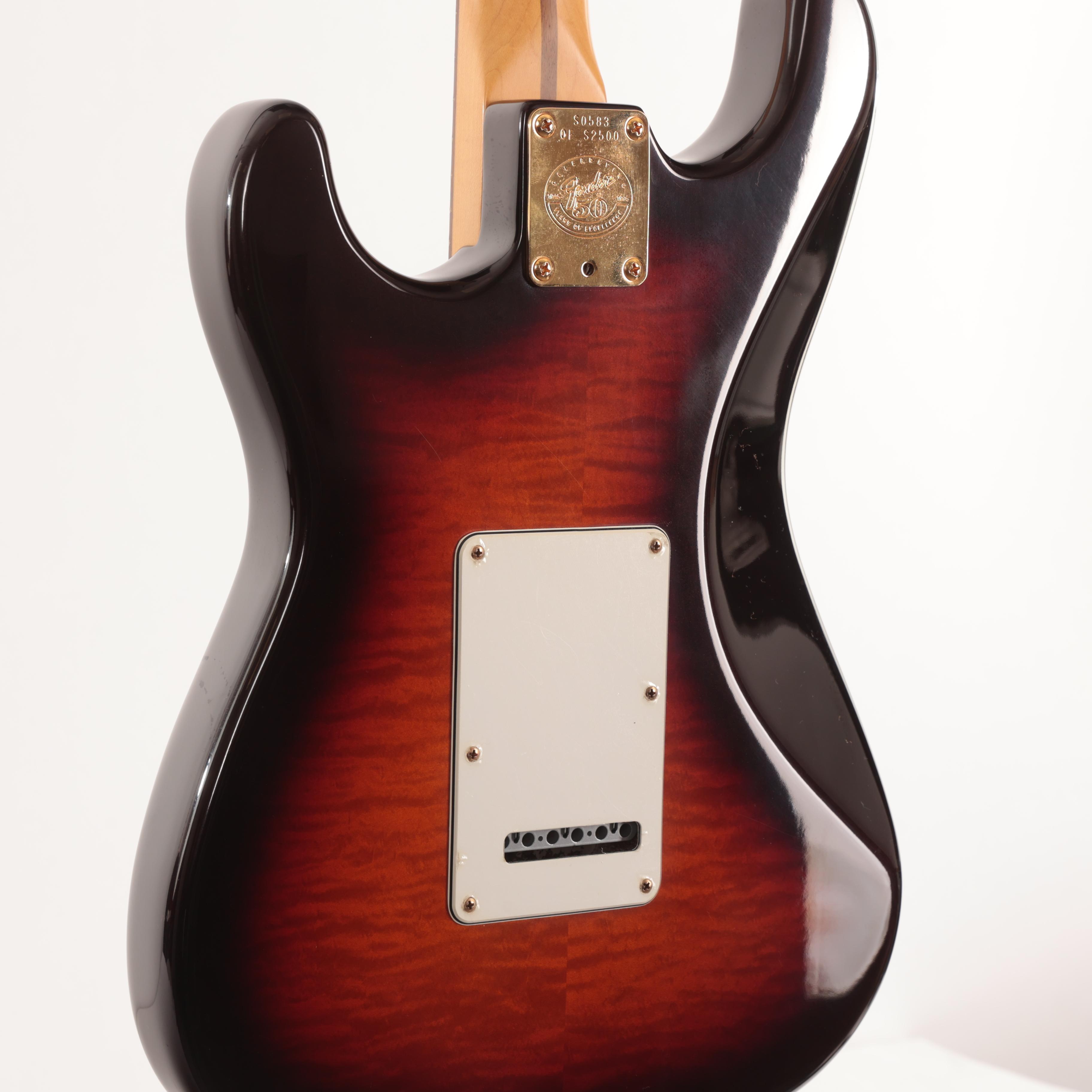 Second Hand Fender Stratocaster 50th Anniversary Limited Edition Flame Top 613 - SH-141-4613 (5).jpg