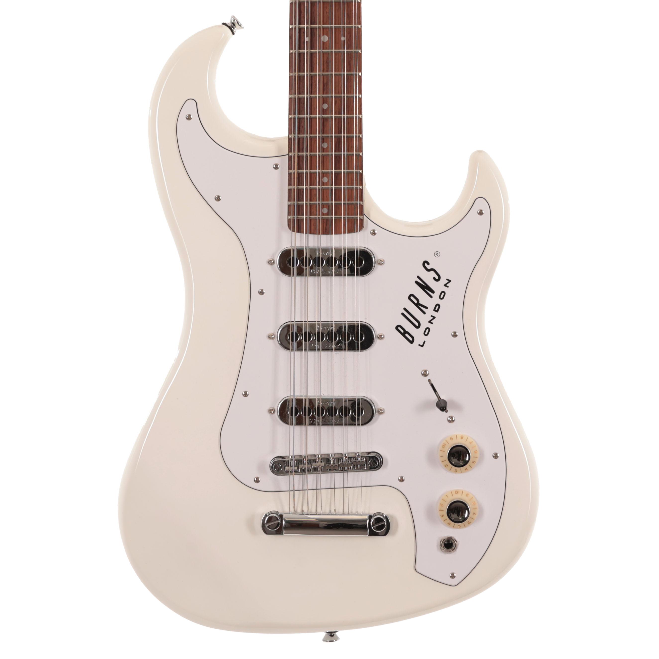 Second Hand Burns Club Series SSJ 12-String Electric Guitar in White 306 - SH-235-2306 (2).jpg