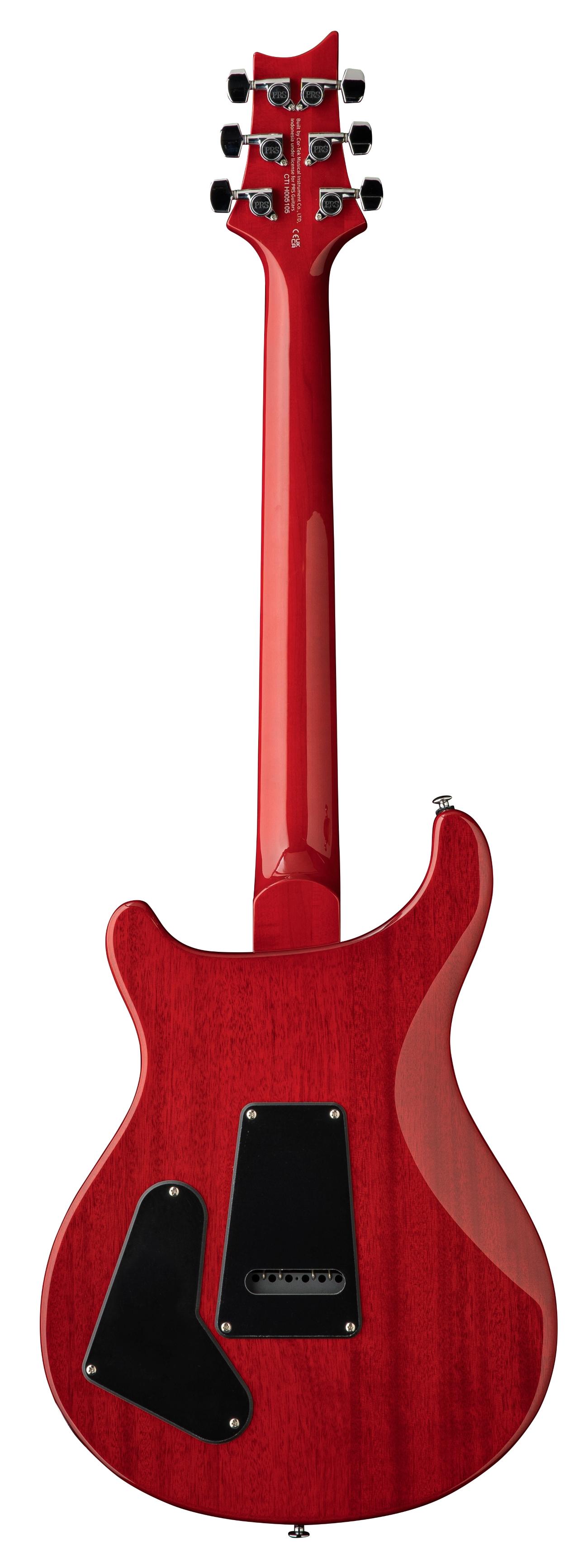 PRS SE Studio Electric Guitar in Charcoal Cherry Burst - SE Studio Charcoal Cherry Burst_back.jpg