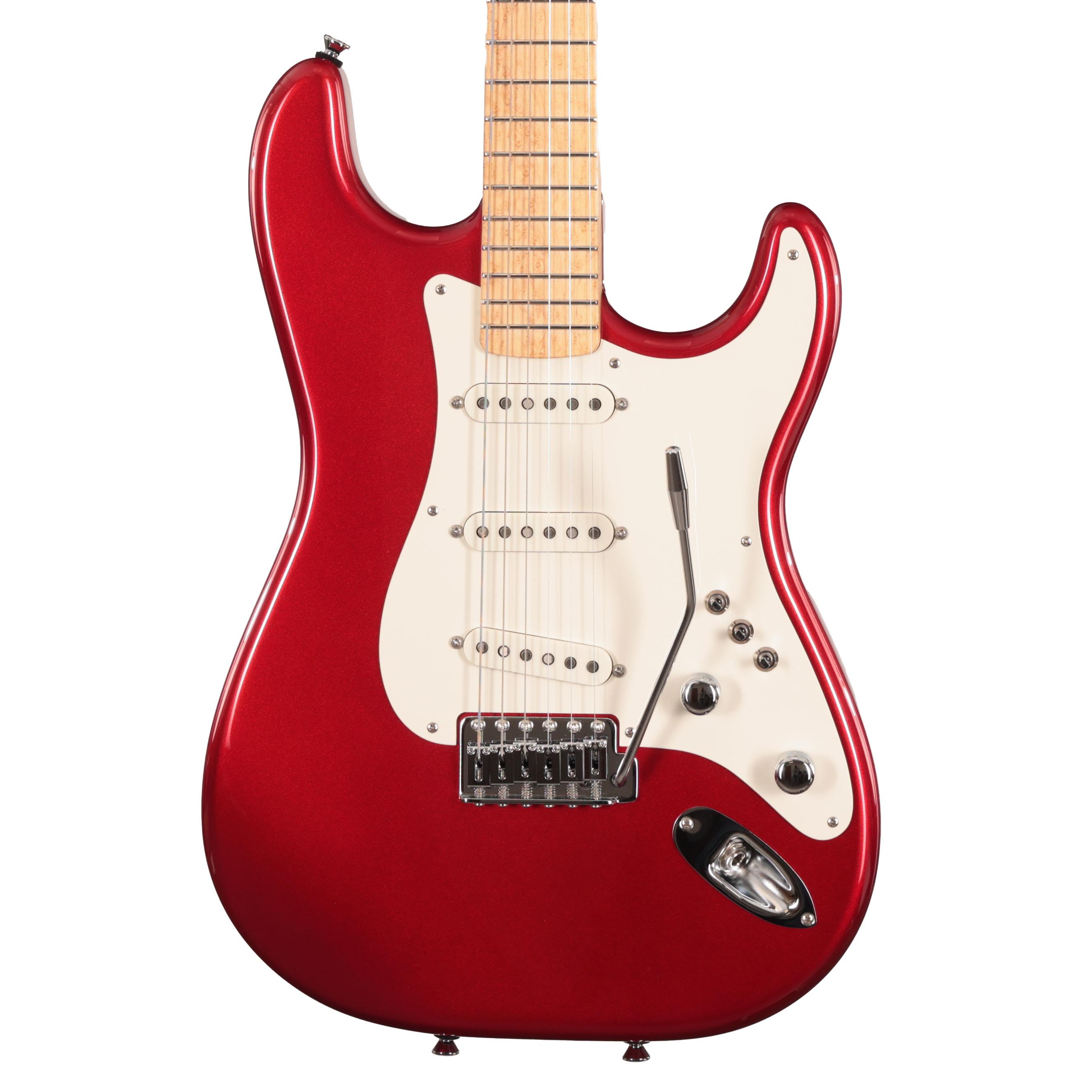 Schecter USA Custom Shop Sultan SSS (Mark Knopfler Spec) in Candy Red - 2502012 (12).JPG