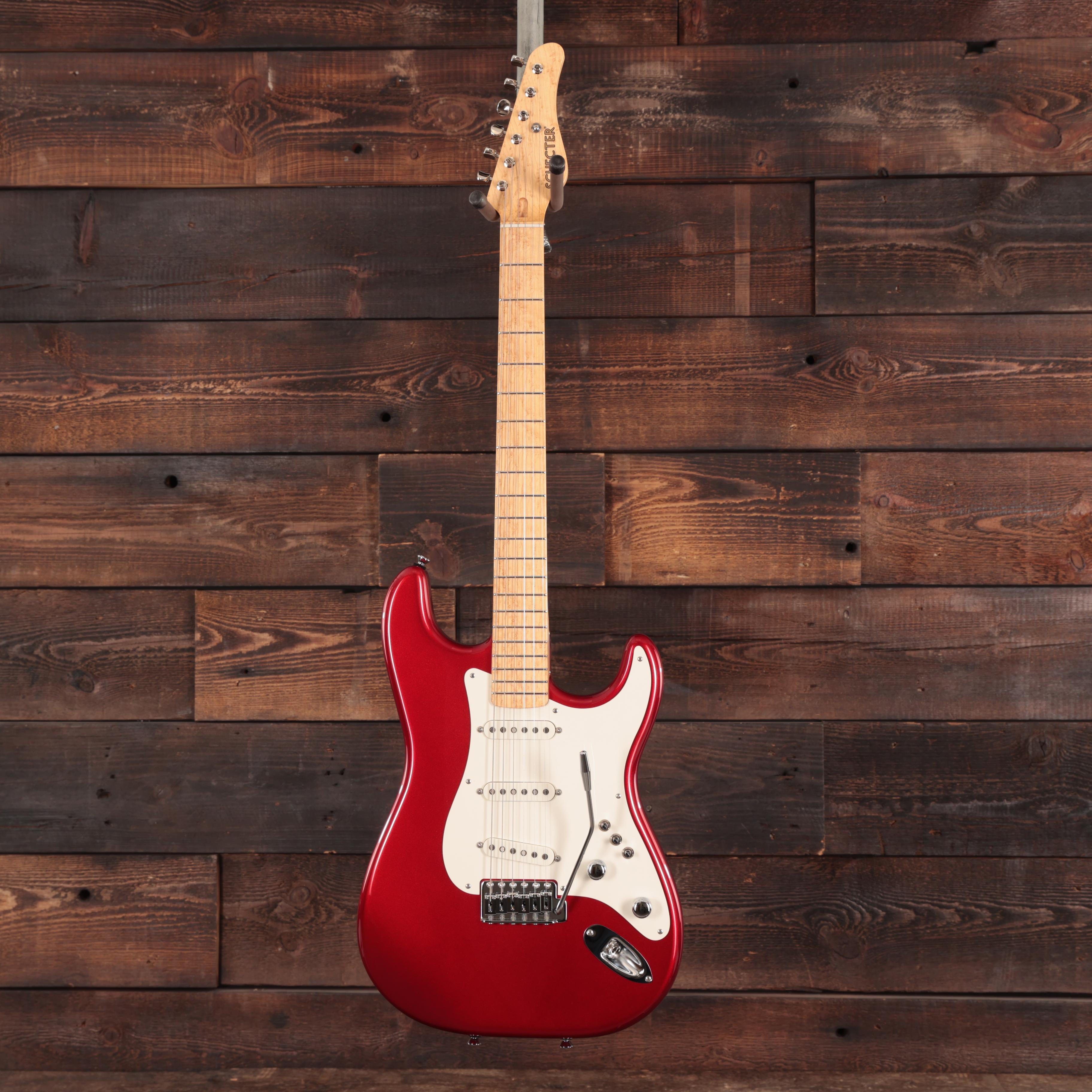 Schecter USA Custom Shop Sultan SSS (Mark Knopfler Spec) in Candy Red - 2502012 (14).JPG