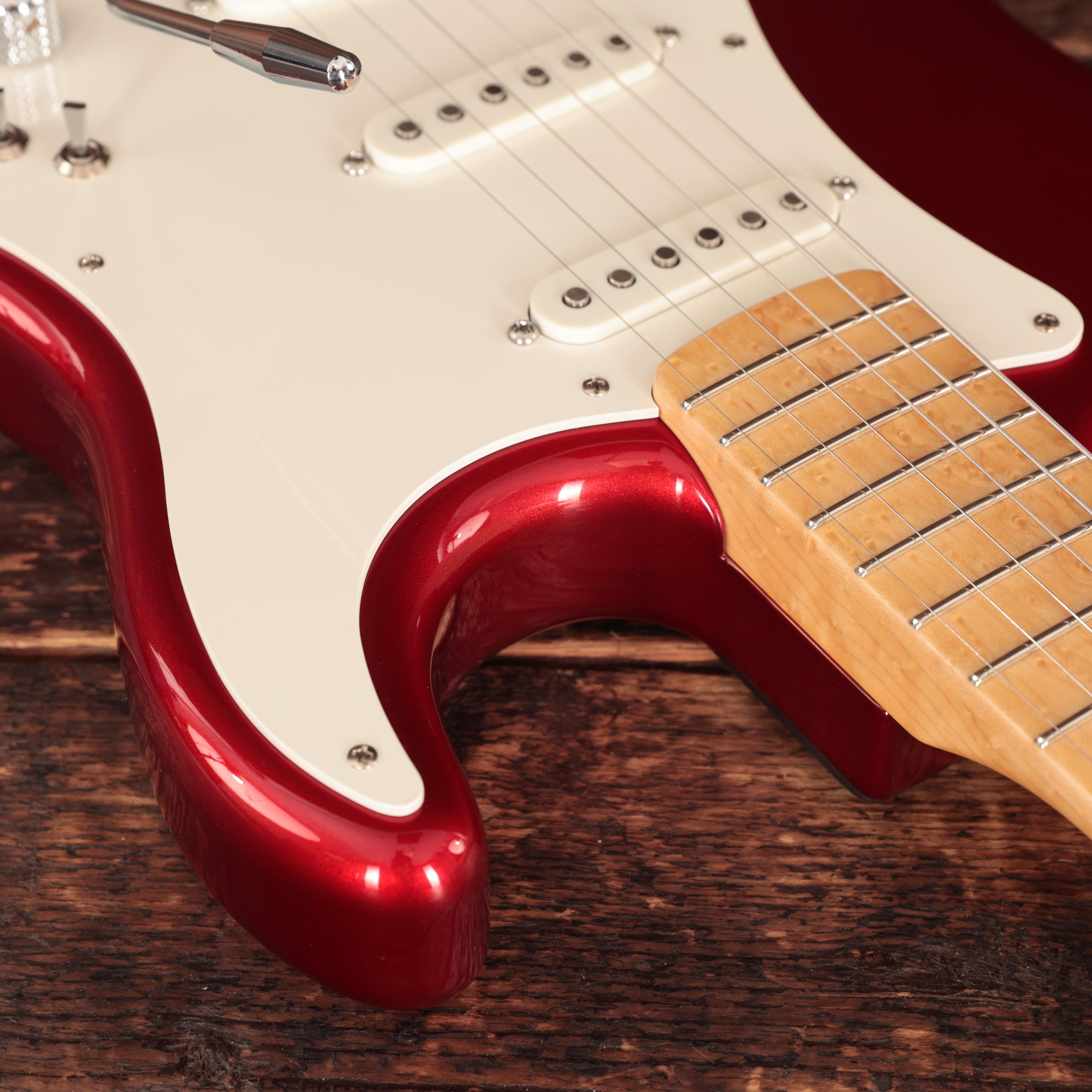 Schecter USA Custom Shop Sultan SSS (Mark Knopfler Spec) in Candy Red - 2502012 (9).JPG