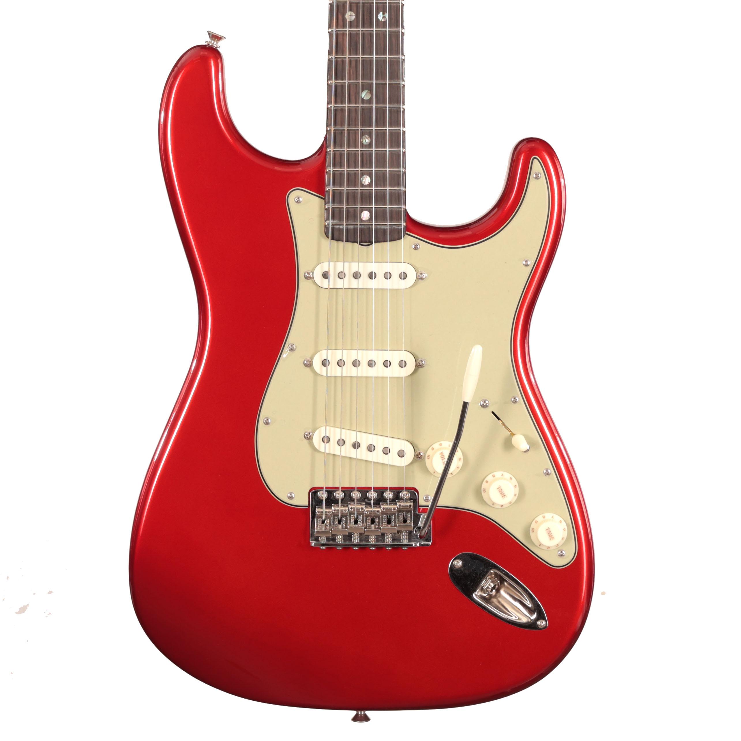 Fender Custom Shop '63 Stratocaster Time Capsule In Frost Red - CZ584565 (2).JPG