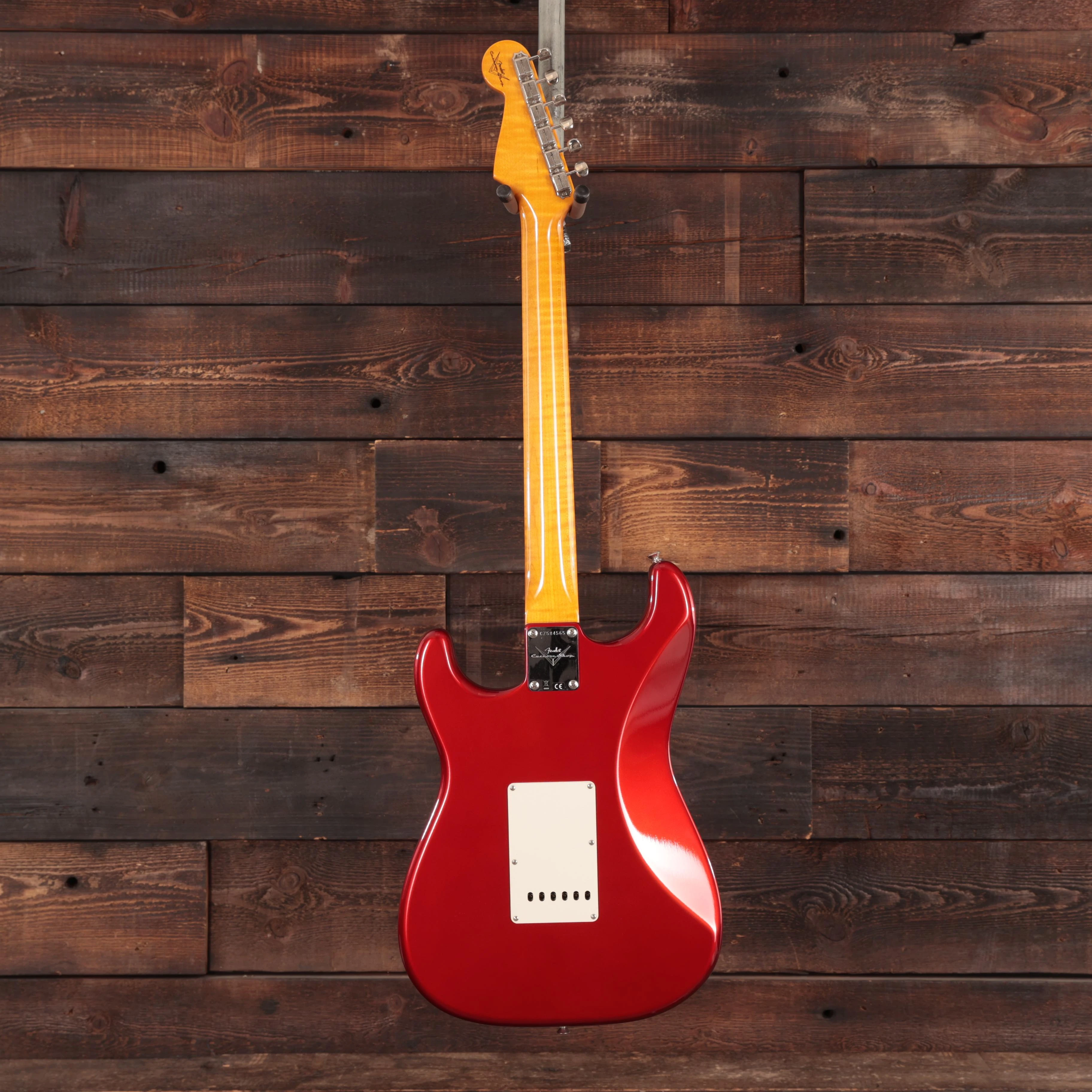 Fender Custom Shop '63 Stratocaster Time Capsule In Frost Red - CZ584565 (5).JPG
