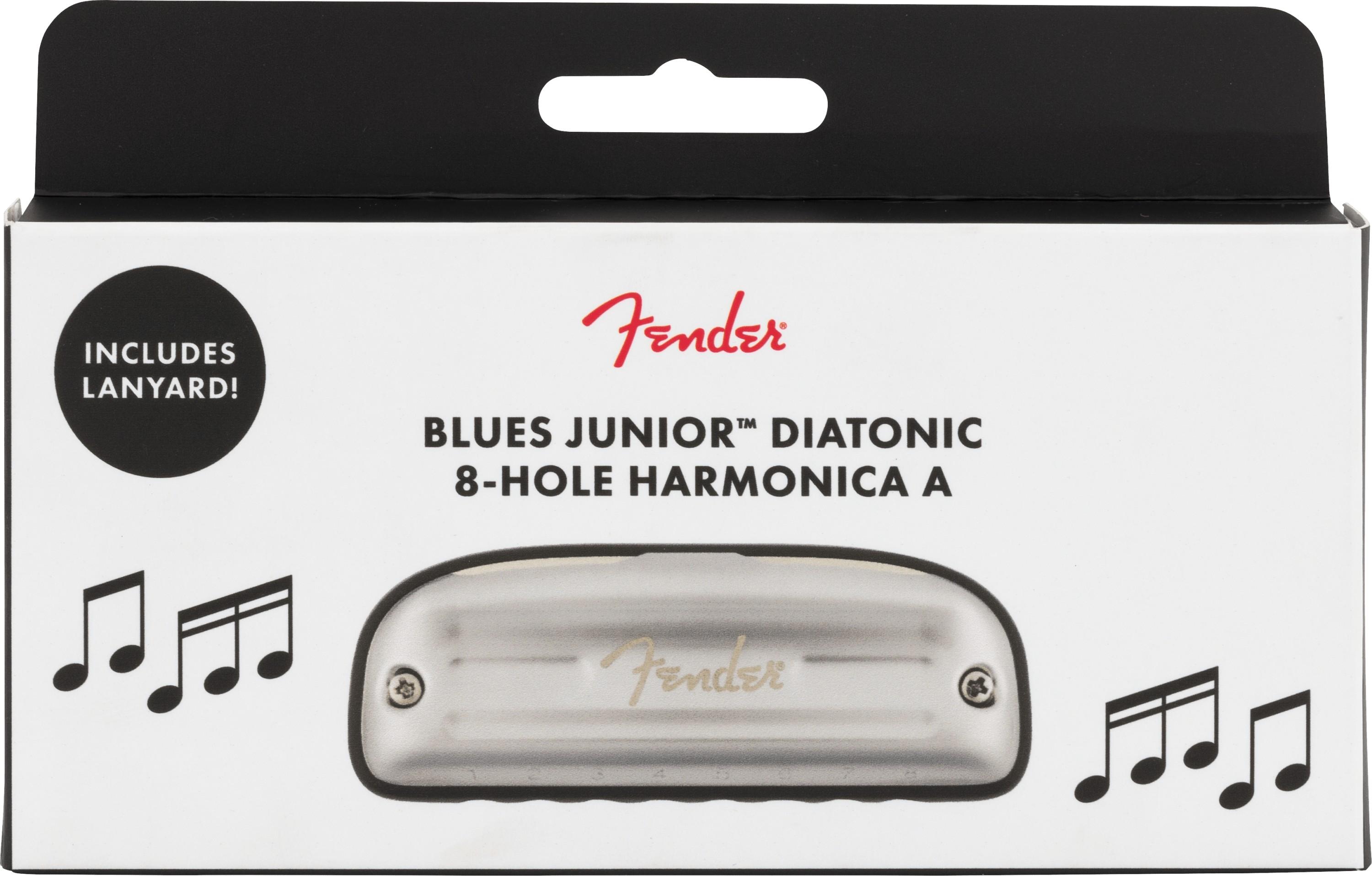 Fender Blues Junior Diatonic 8-Hole Harmonica, Key of A - 0990701203 (2).jpg