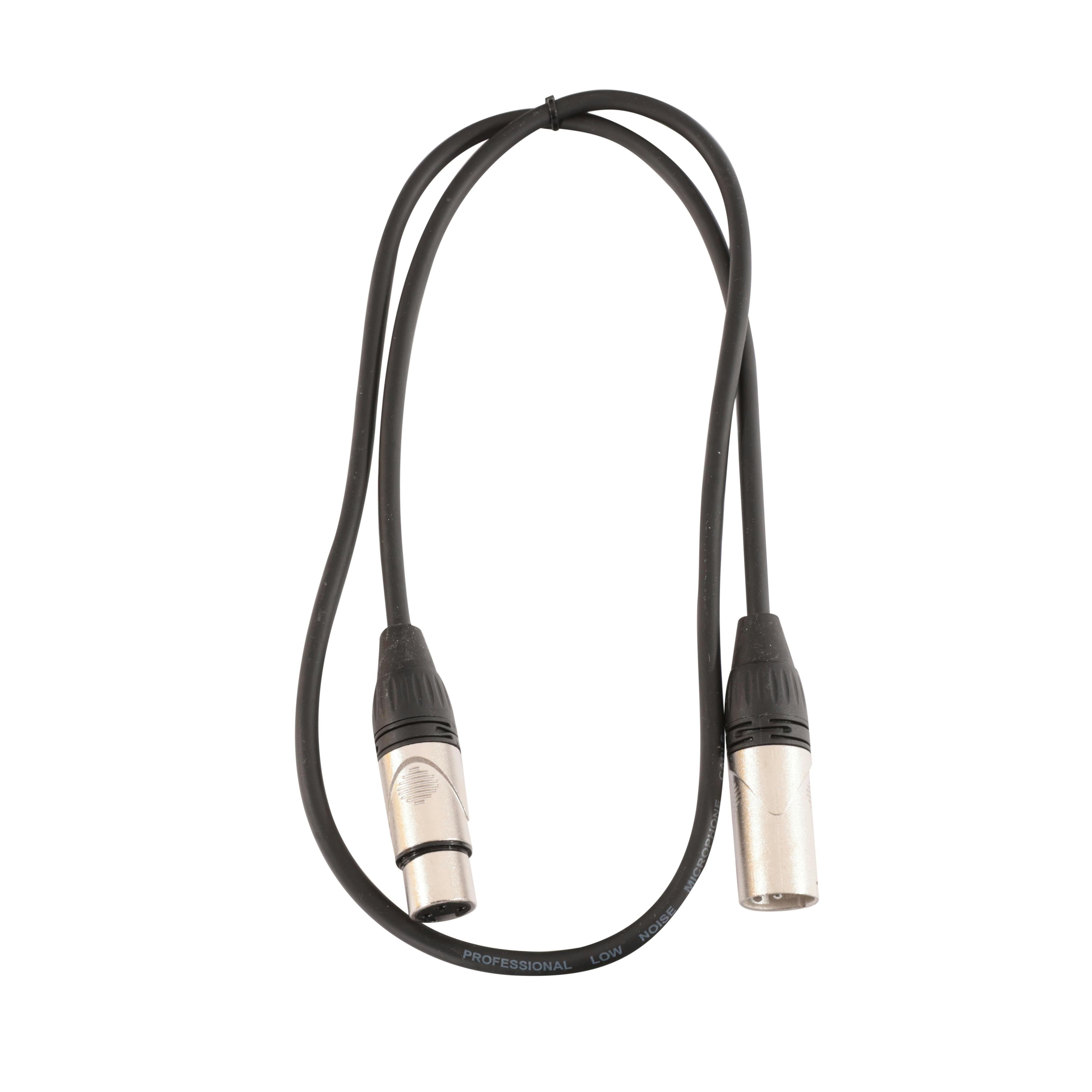 Ordo Deluxe Microphone Cable XLR to XLR 1m 3 feet - C-MC2-1-1XM-1XF-C-MC2-1-1XM-1XF-2.jpg