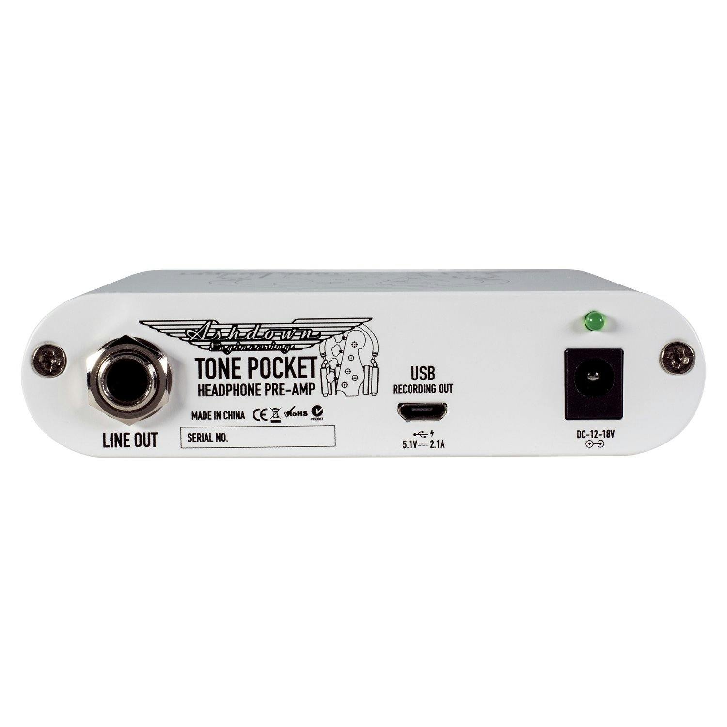 Ashdown Pocket V2.0 Headphone Preamp in White - 428599-TonepocketWhtBackSq_1500x.jpg