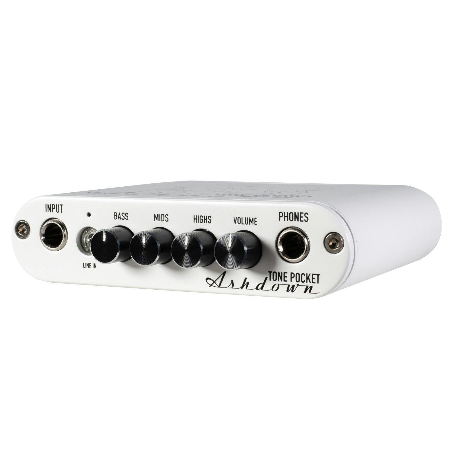 Ashdown Pocket V2.0 Headphone Preamp in White - 428601-TonepocketWhtRightSq_1500x.jpg