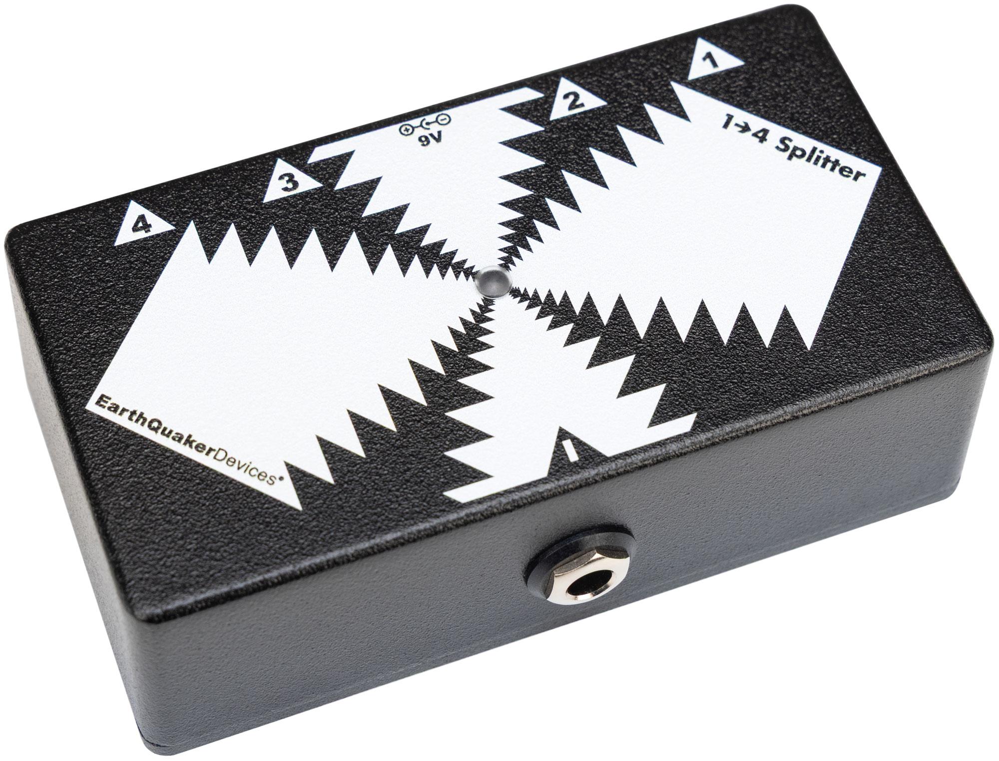 ギター EARTHQUAKER DEVICES One to Four Splitter EarthQuaker Devices One to Four Splitter - Andertons Music Co.