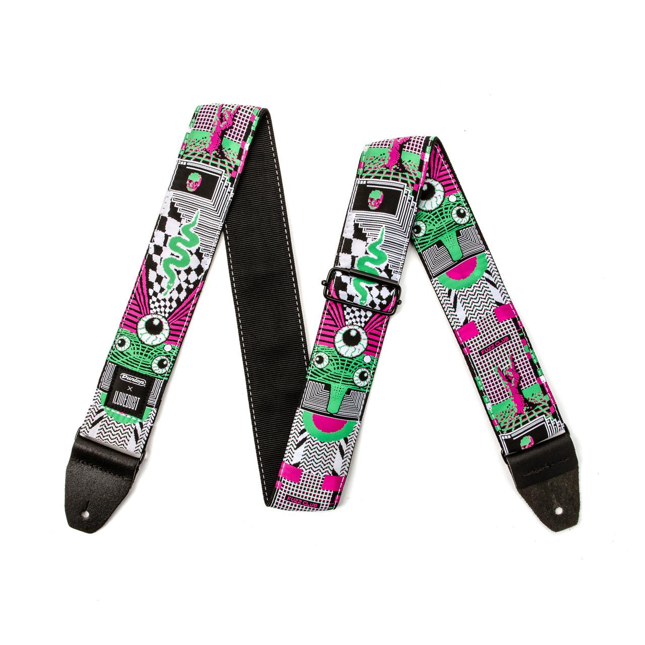 Jim Dunlop ILOVEDUST Mnemonic Fuzz Guitar Strap - ILD14.TOPP__49268.jpg