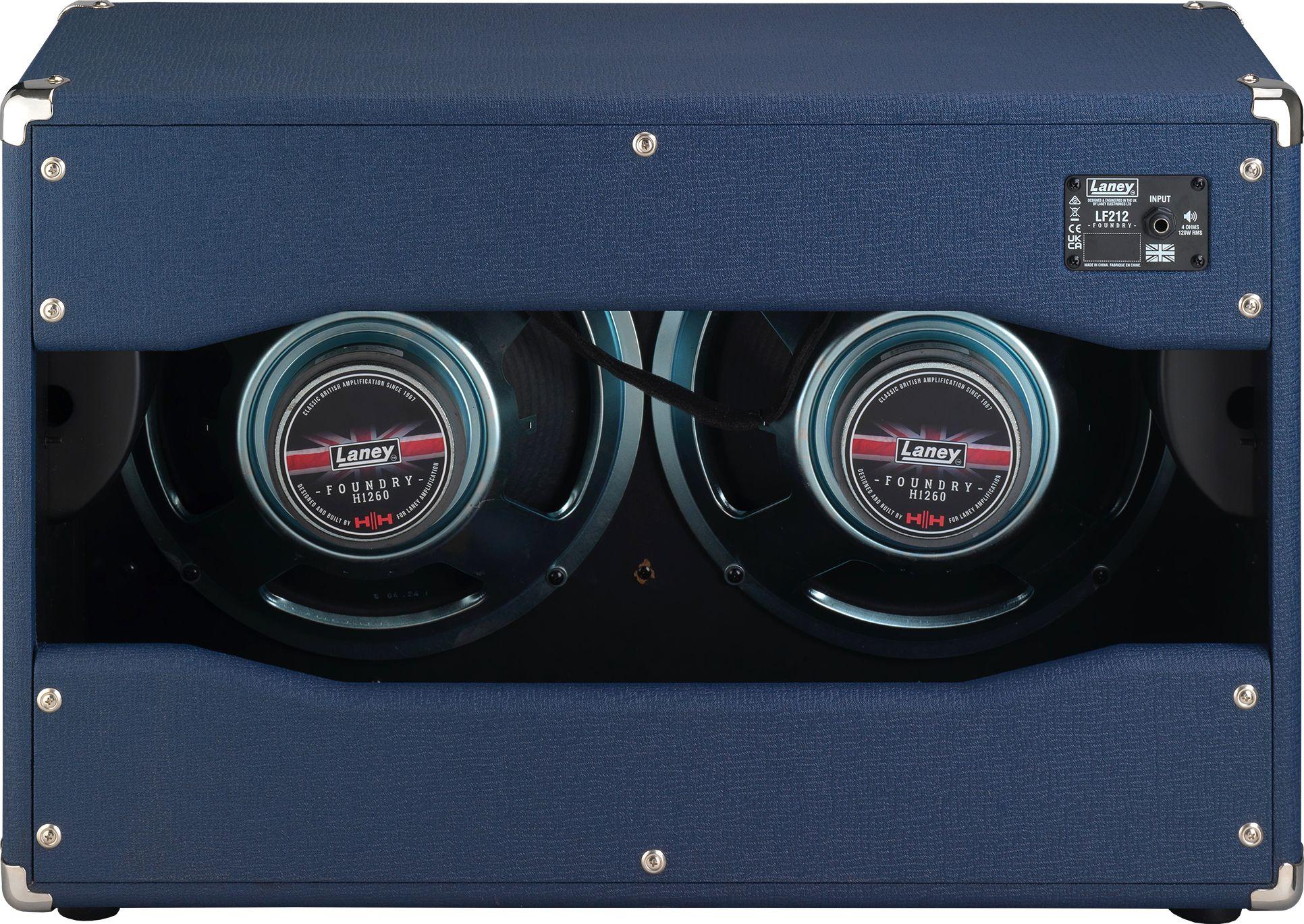 Laney Lionheart Foundry Series LF-SUPERTOP 120W Head and 2x12" Cab - LF212_Back_compressed.jpg
