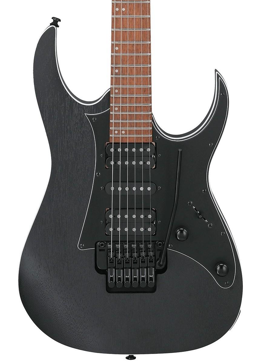 Ibanez RG450B-WK Electric Guitar in Weathered Black - 2024_RG450B_WK_1P_01 cropped.jpg