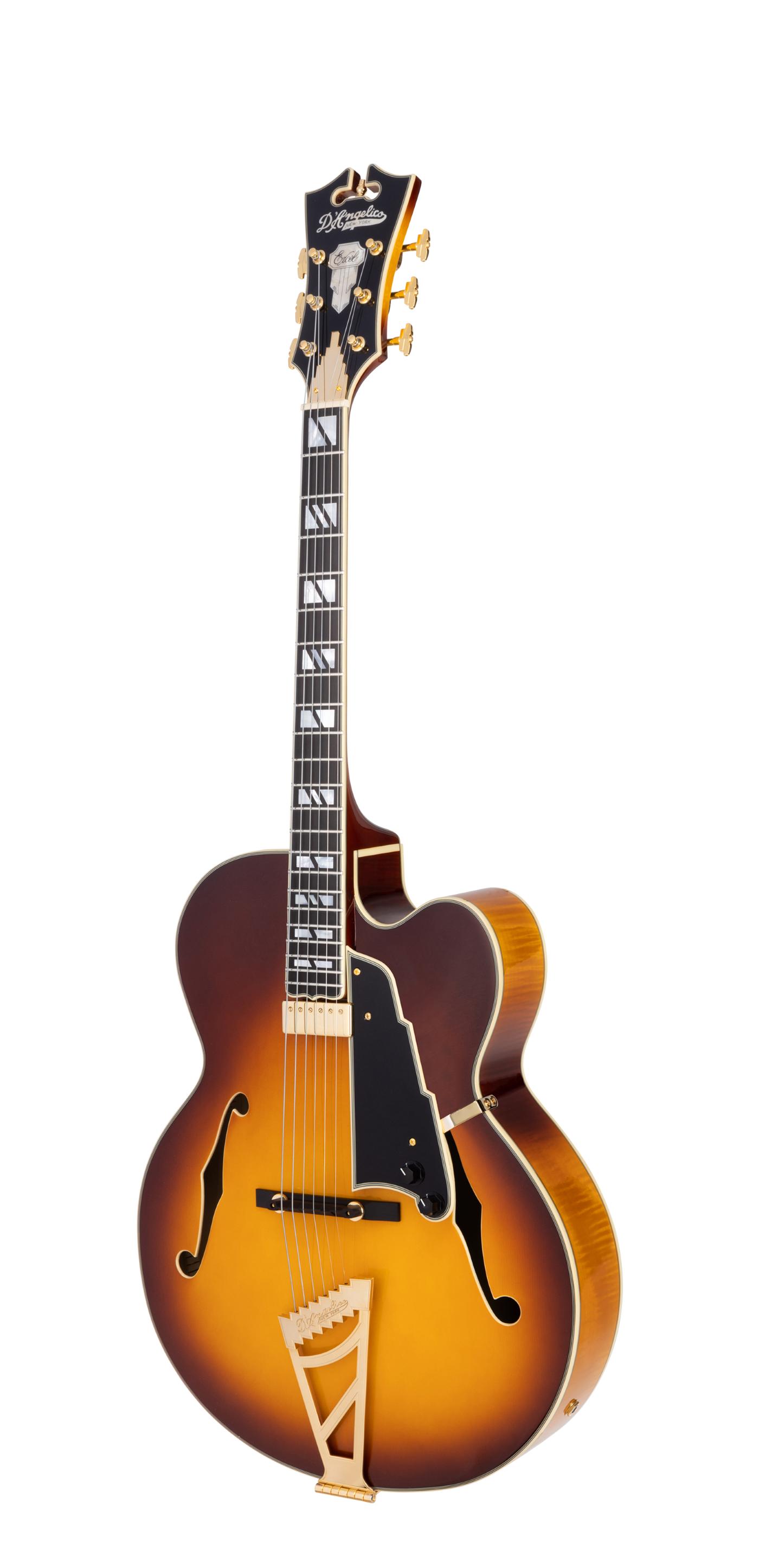 D'angelico Excel EXL-1 Floating Mini Humbucker in Dark Ice Tea