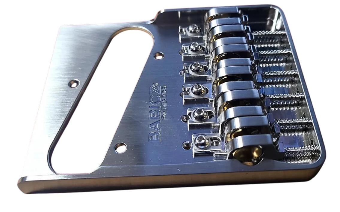 Babicz FCH Ashtray Tele Bridge in Brushed Aged - Babicz FCH Ashtray Tele Bridge in Brushed Aged-Photoroom.jpg