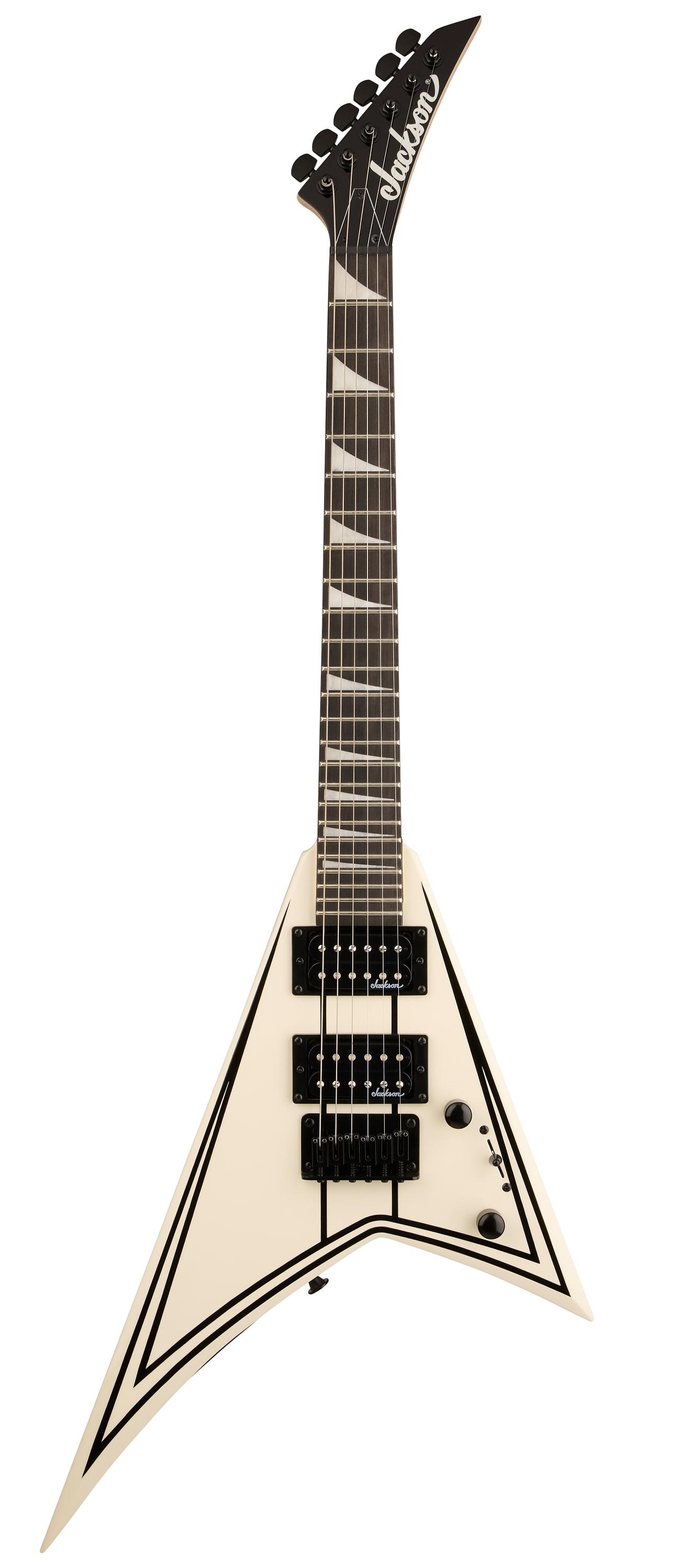 Jackson JS Series RR Minion JS1XM Electric Guitar in Snow White with Black Pin Stripes - 2913335541_jac_ins_frt_1_rr.jpg