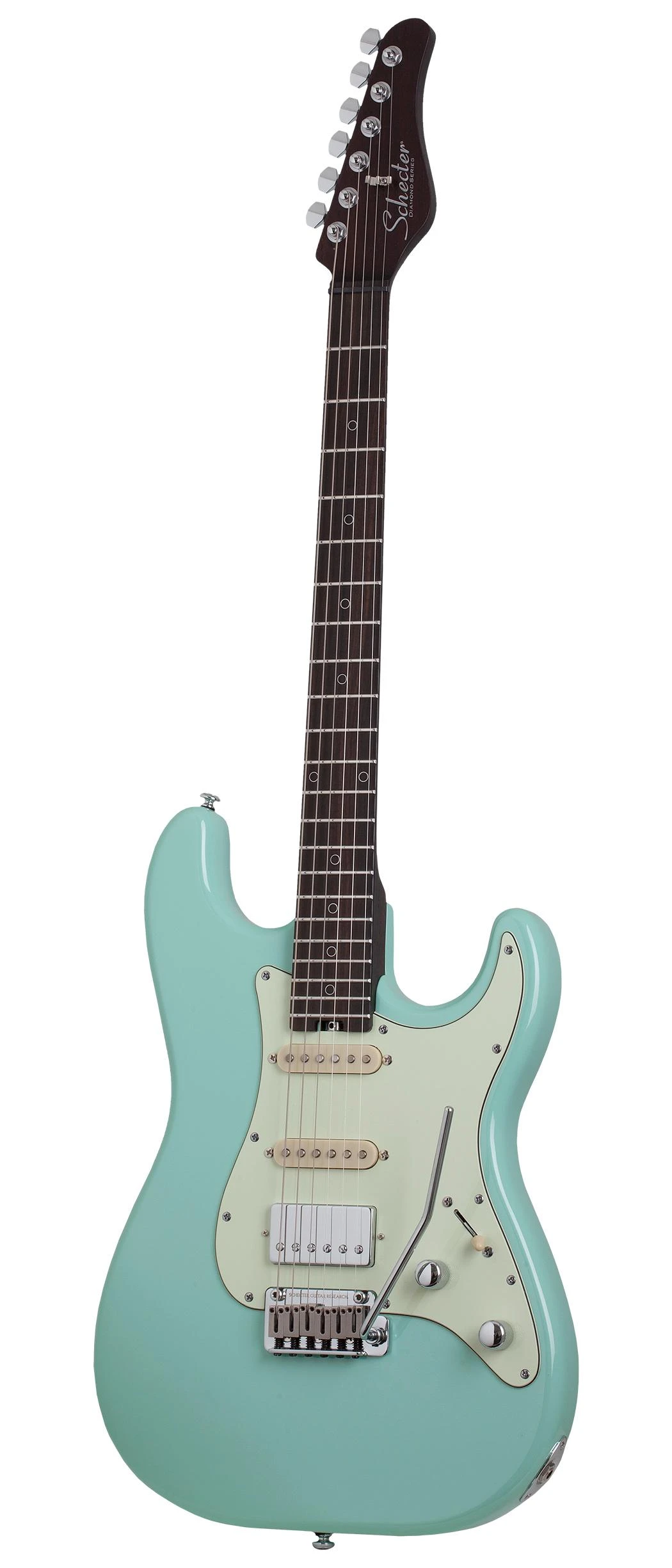 Schecter Nick Johnston Traditional 10th Anniversary HSS Atomic Green - Nick Johnston Traditional HSS 10th Anniversary Atomic Green 1154 TILT copy.jpg