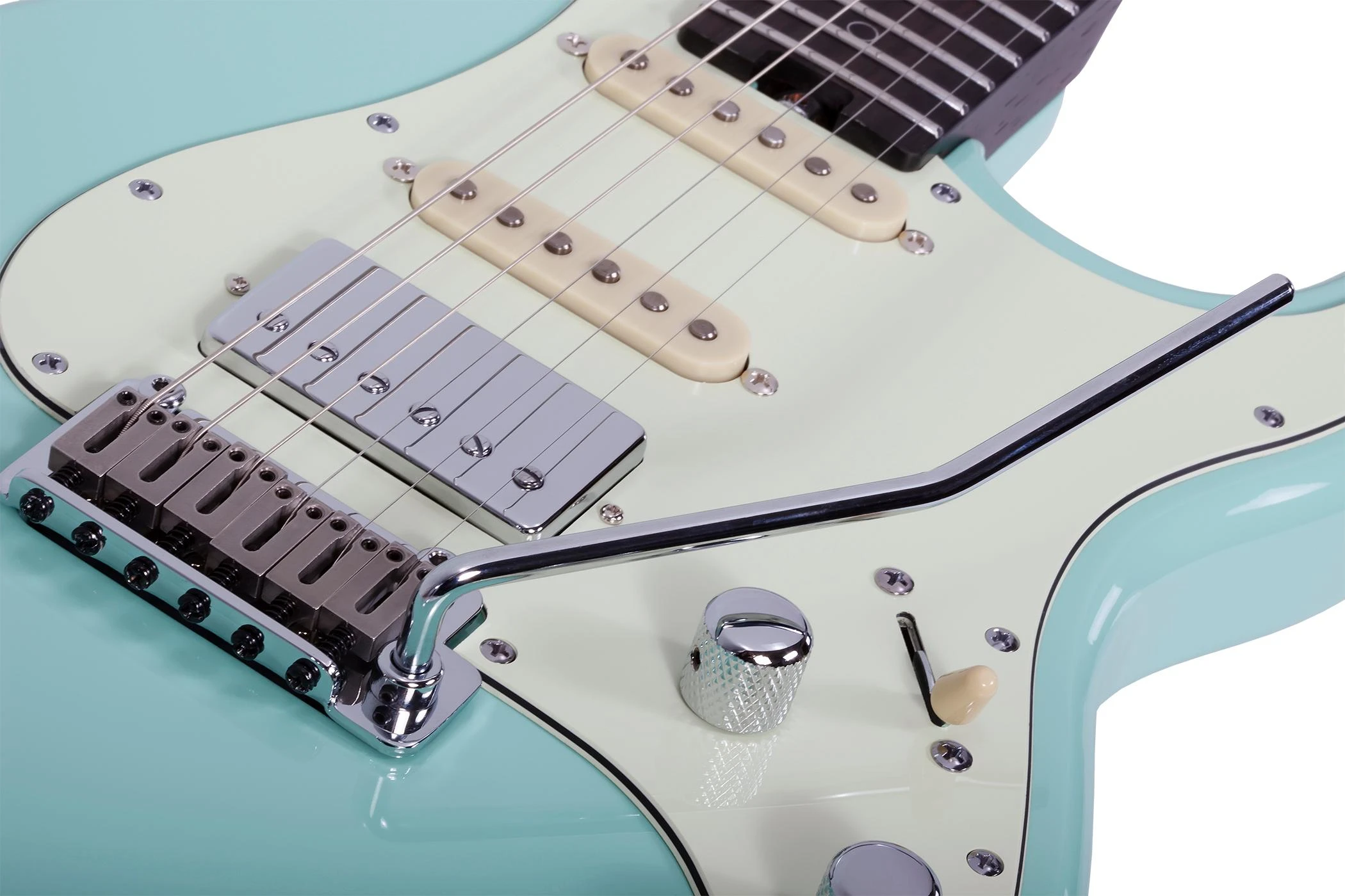 Schecter Nick Johnston Traditional 10th Anniversary HSS Atomic Green - Nick Johnston Traditional HSS 10th Anniversary Atomic Green 1154 TREM FAR.jpg