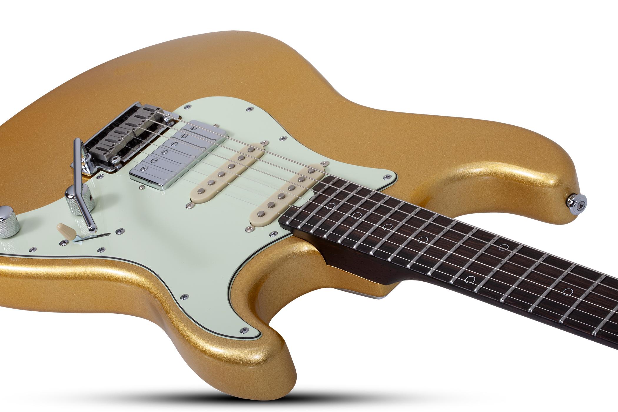 Schecter Nick Johnston Traditional 10th Anniversary HSS Atomic Saffron - Nick Johnston Traditional HSS 10th Anniversary Atomic Saffron 1155 NECK JOINT copy.jpg