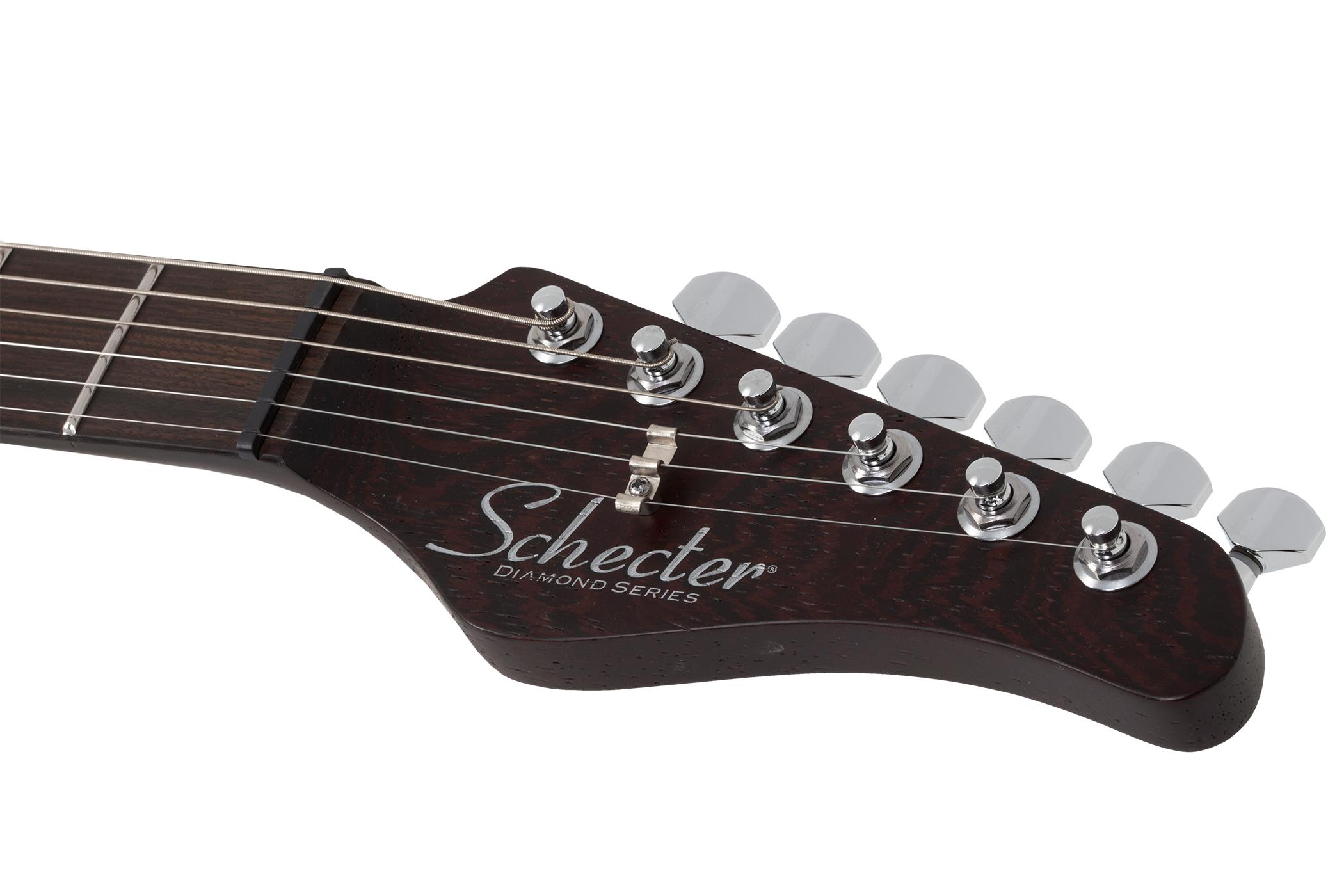 Schecter Nick Johnston Traditional 10th Anniversary HSS Atomic Saffron - Nick Johnston Traditional HSS 10th Anniversary Atomic Saffron 1155 HEADSTOCK copy.jpg
