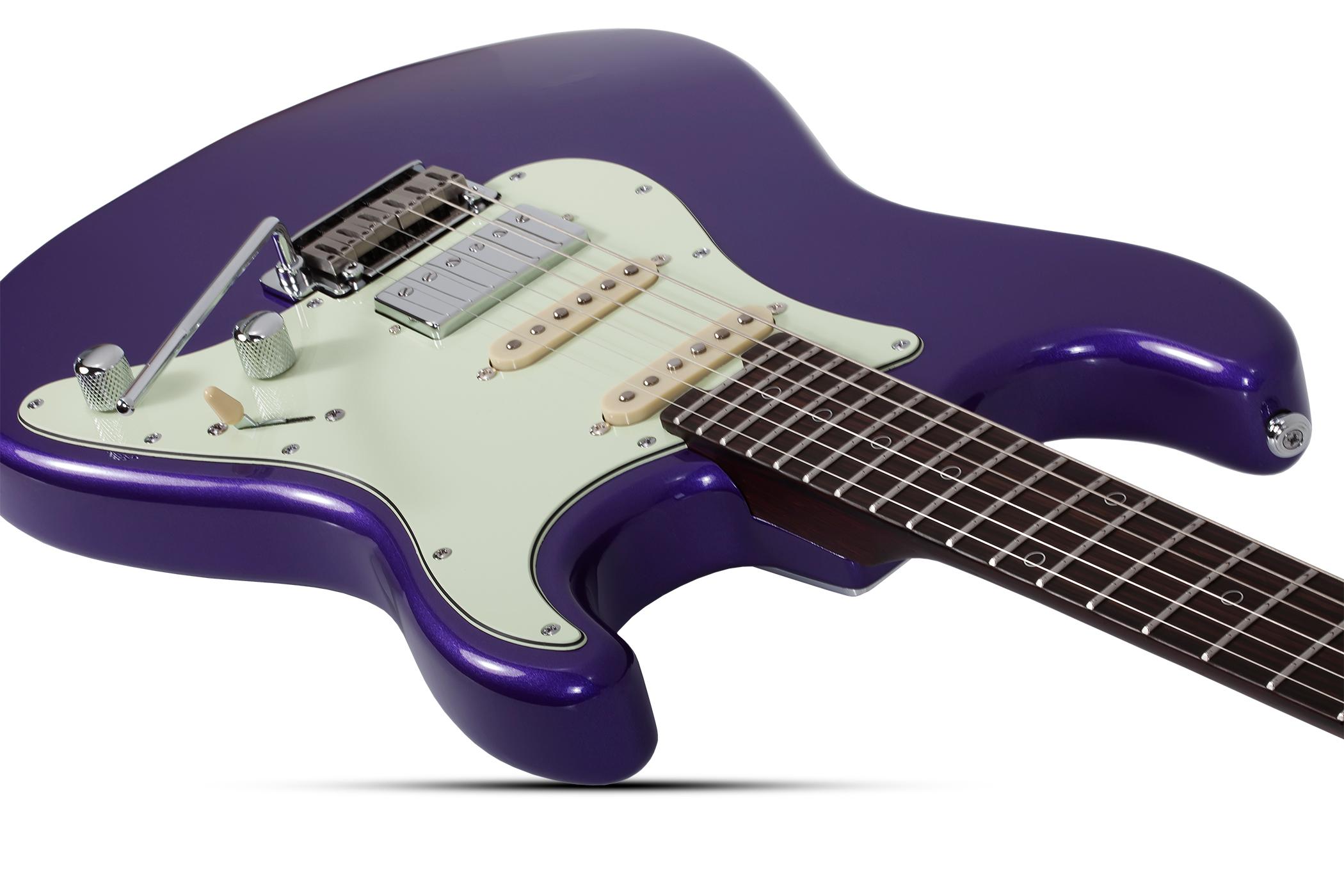 Schecter Nick Johnston Trad 10th Anniversary HSS Atomic Violet - Nick Johnston Traditional HSS 10th Anniversary Atomic Violet 1156 NECK JOINT.jpg