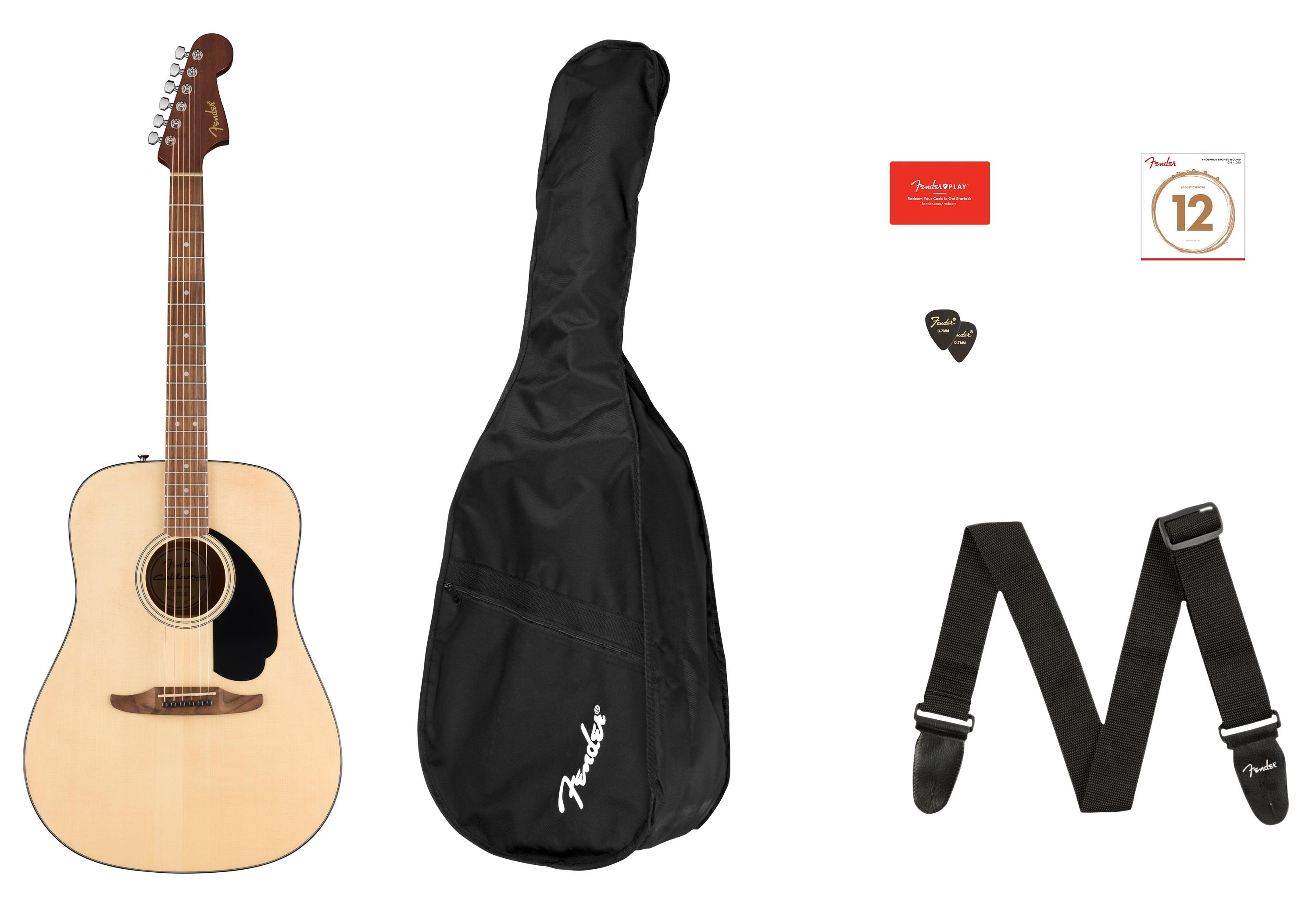 Fender California Standard Redondo Acoustic Guitar Pack  - 0974200421_fen_pck_frt_1_nr.jpg