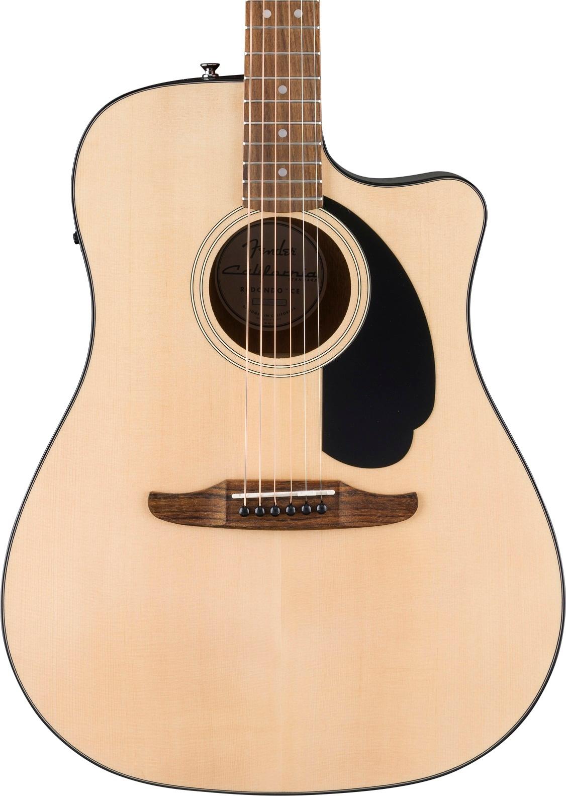 Fender California Standard Redondo CE Dreadnought Electro Acoustic Guitar in Natural - 0974220521_fen_ins_frt_1_rr-hero.jpg