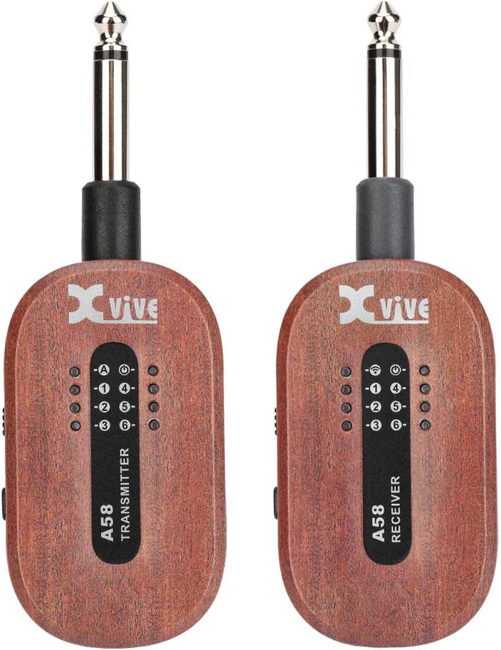 Xvive A58 - 5.8 Ghz Wireless Guitar System With Case - Mahogany - XA58MAH (1).jpg