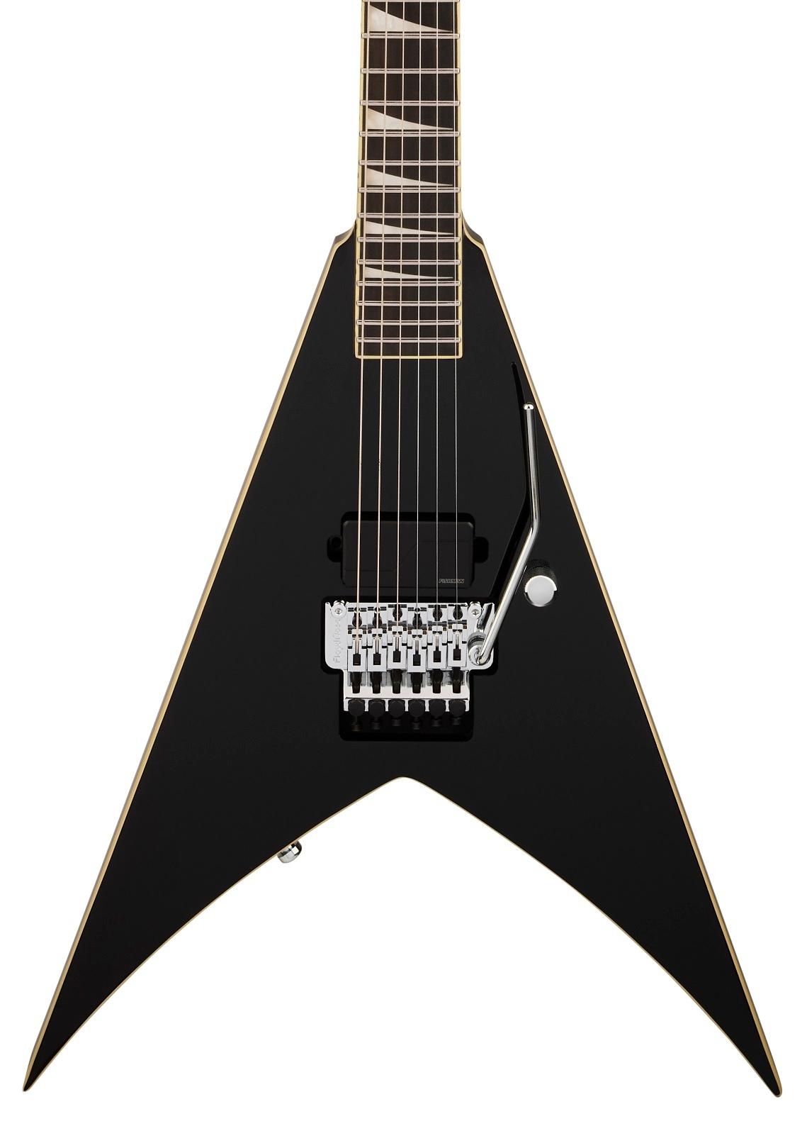 Jackson Pro Plus Limited Edition KV1A  Pure Metal King V Electric Guitar in Gloss Black - 2919764503_jac_ins_frt_1_rr-hero.jpg