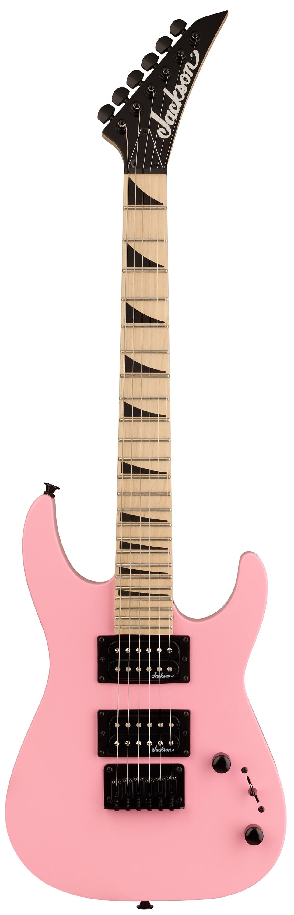 Jackson JS Series Dinky Minion JS1XM Electric Guitar in Bubble Gum Pink - 2912224519_jac_ins_frt_1_rr.jpg